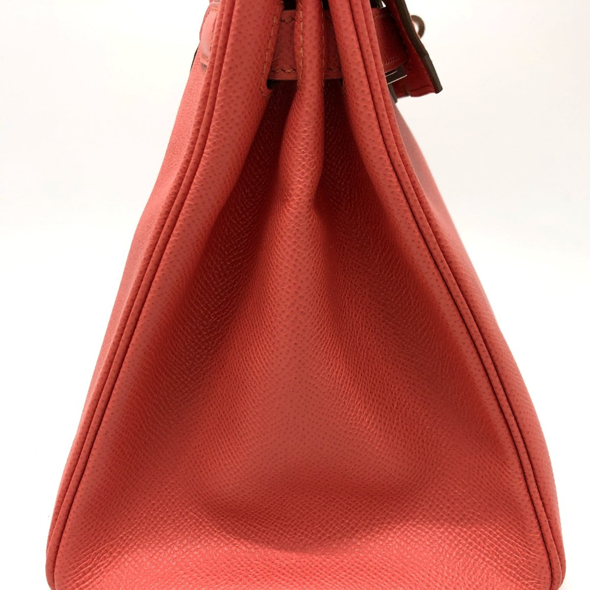 Hermes Pink Leather Handbag (Pre-Owned)