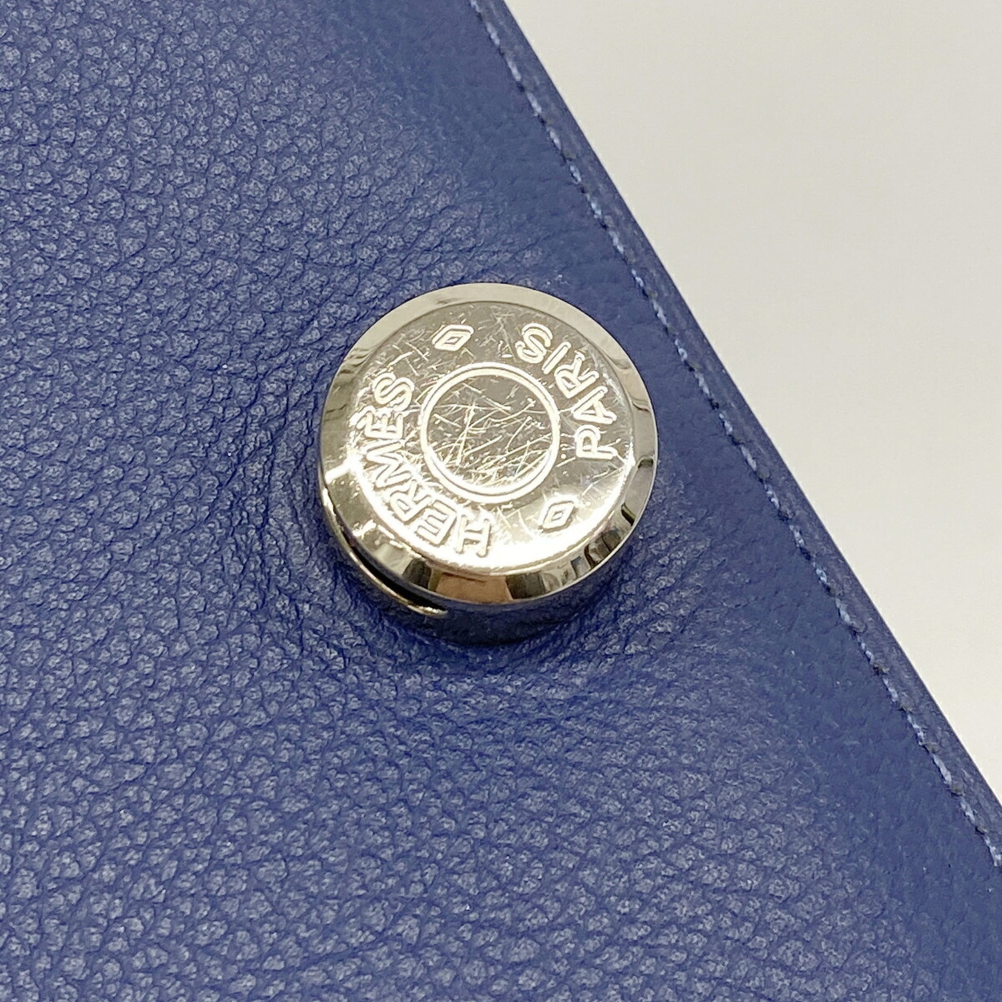 Hermes Blue Coin Purse/Coin Case (Pre-Owned)