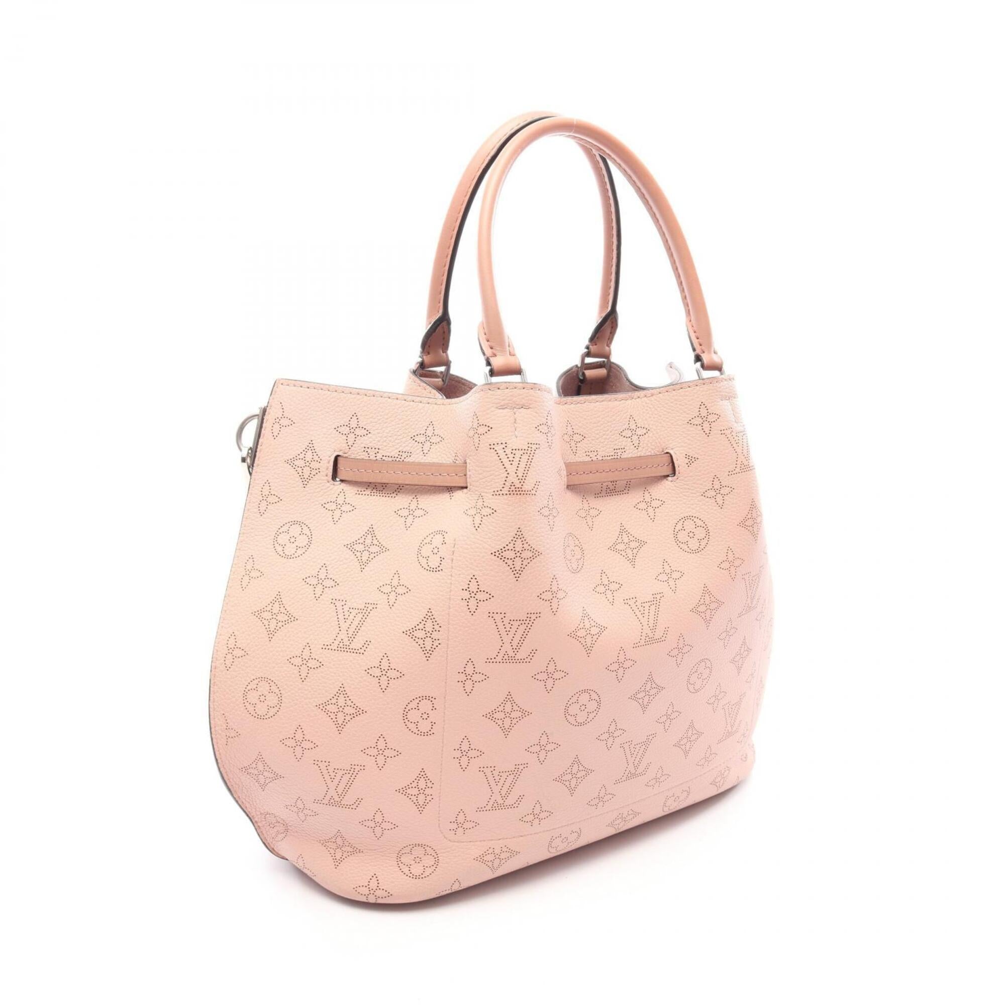 Louis Vuitton Pink Leather Handbag Pouch (Pre-Owned)