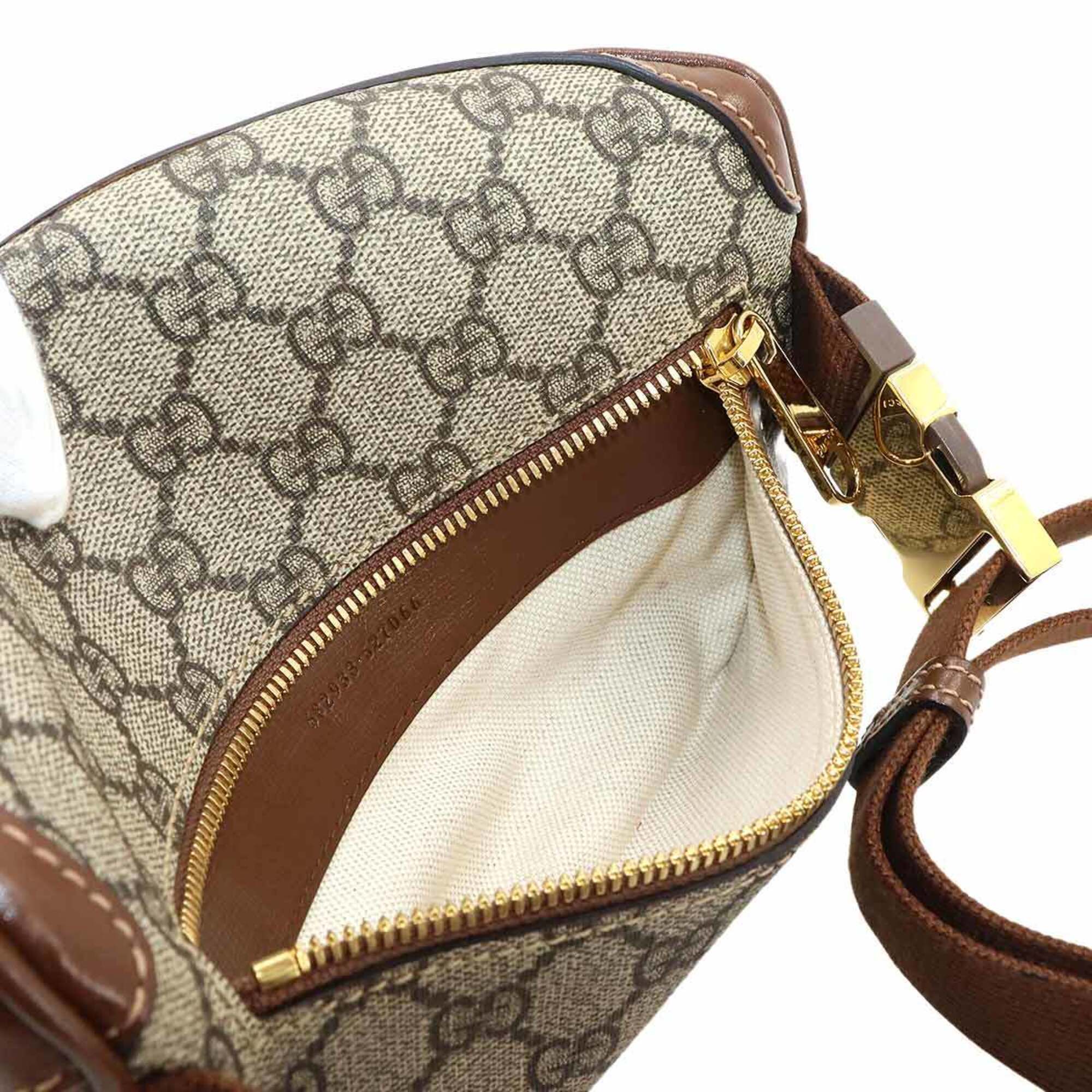 Gucci Gg Supreme Leather Fanny Pack (Pre-Owned)