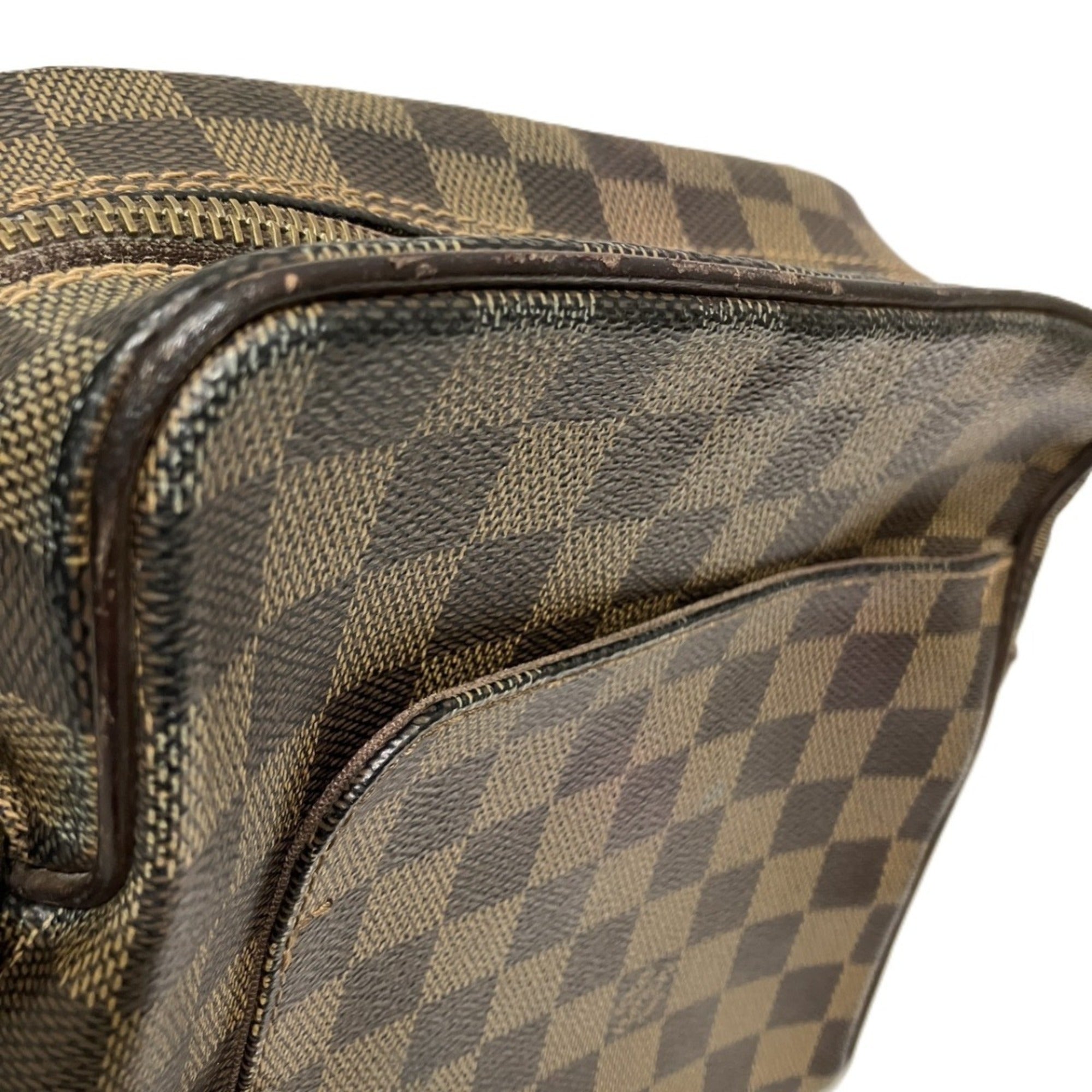 Louis Vuitton Brown Damier Canvas Shoulder Bag (Pre-Owned)