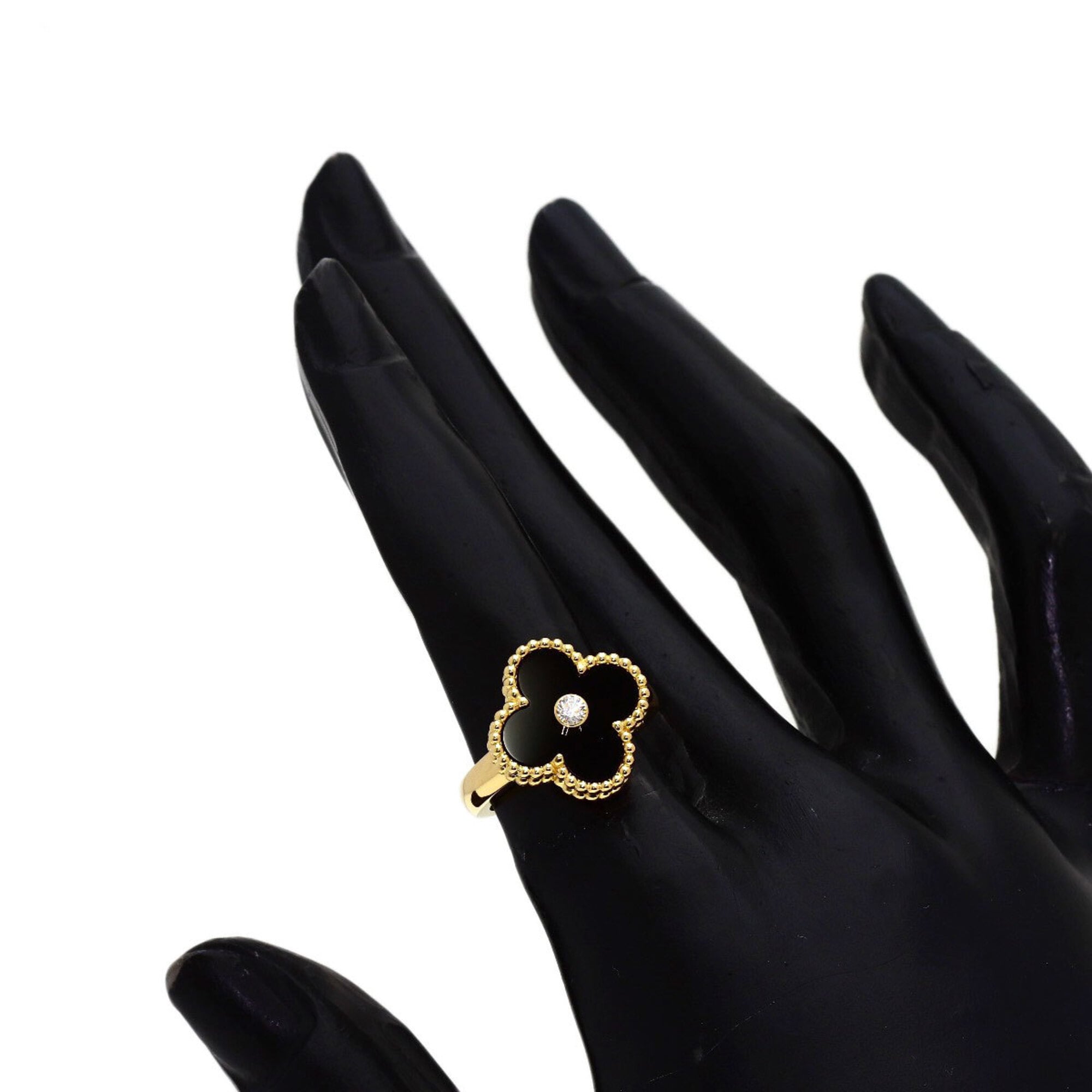 Van Cleef & Arpels Yellow Gold (18K) Band Ring (Pre-Owned)