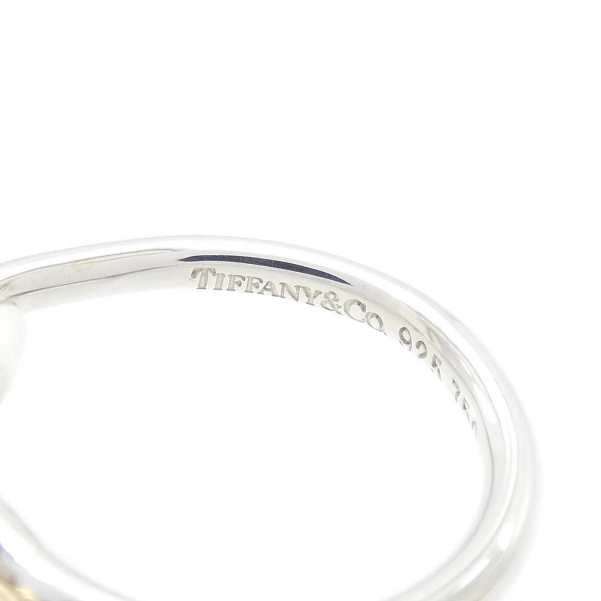 Tiffany Yellow Gold (18K) Silver 925 Band Ring (Pre-Owned)