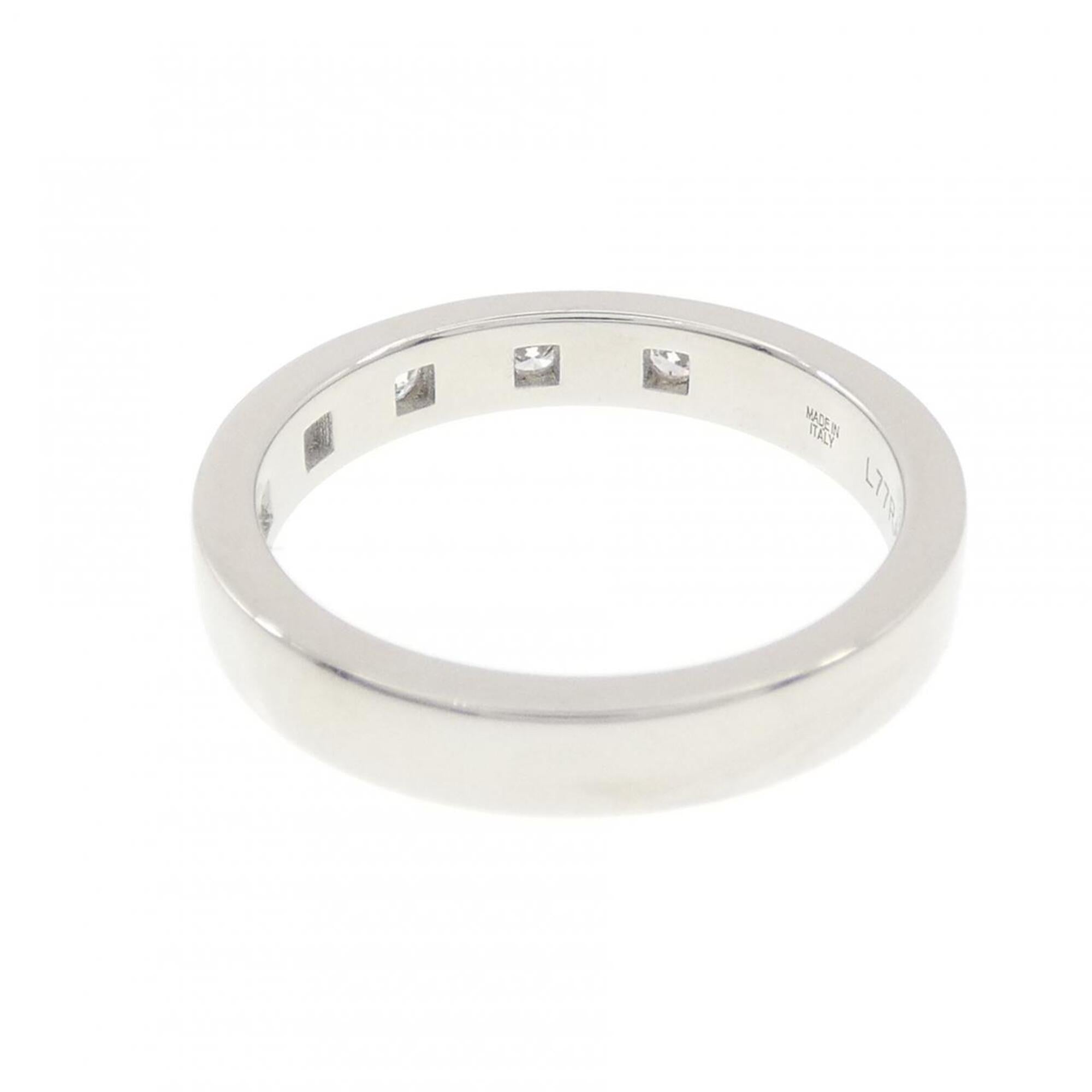 Bvlgari Platinum Platinum 950 Band Ring (Pre-Owned)