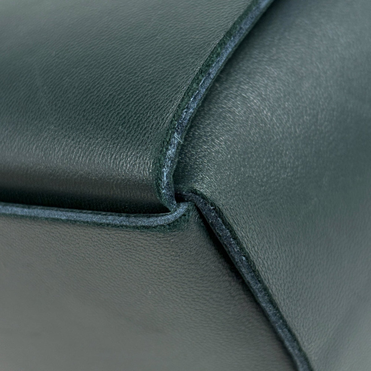 Bottega Veneta Green Leather Tote Bag (Pre-Owned)