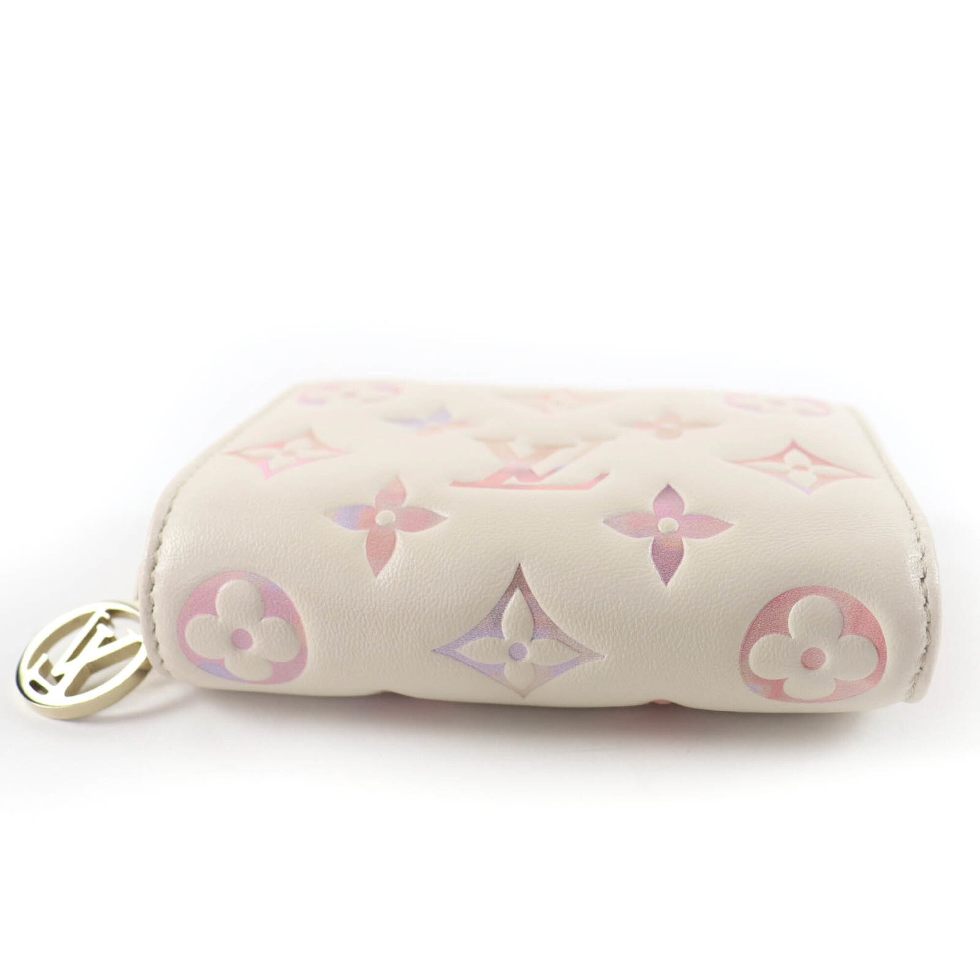 Louis Vuitton Beige Leather Wallet (Bi-Fold) (Pre-Owned)