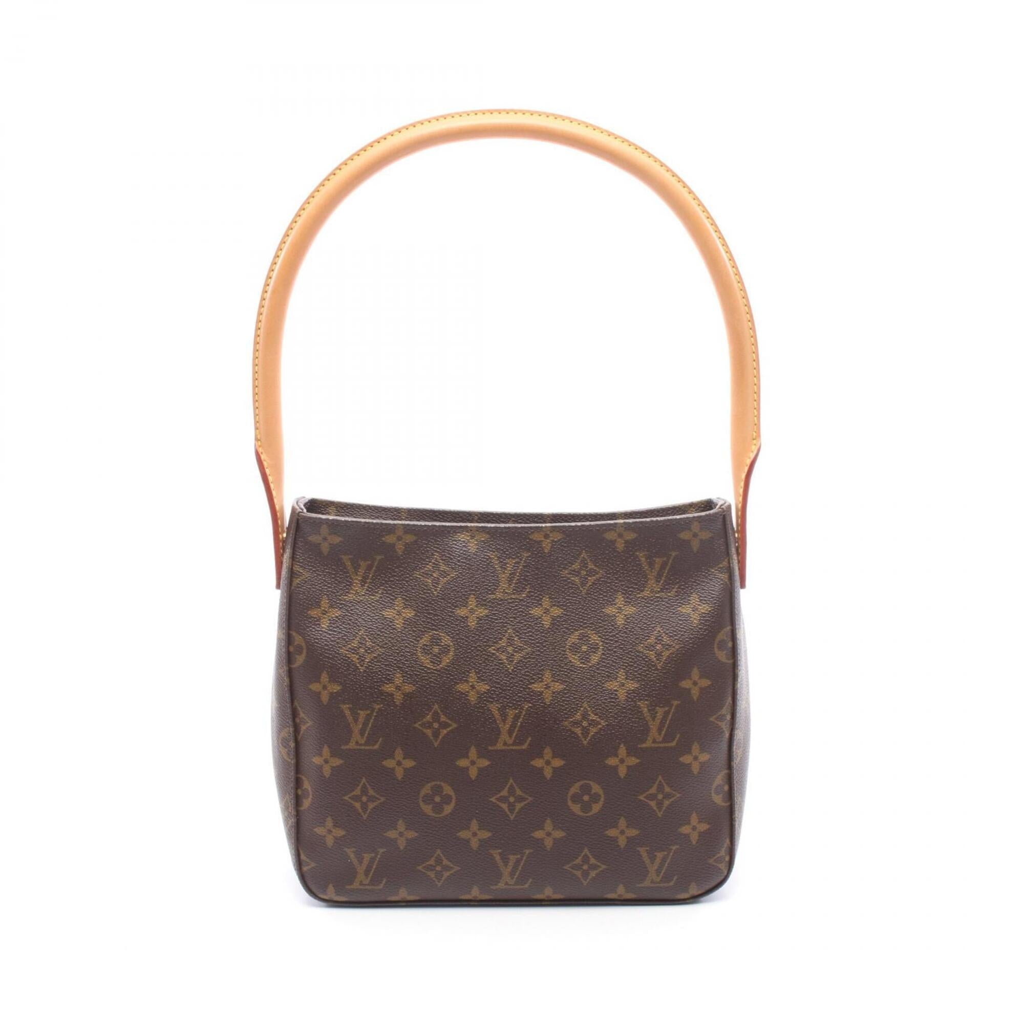 Louis Vuitton Brown Monogram Monogram Leather Handbag Shoulder Bag (Pre-Owned)