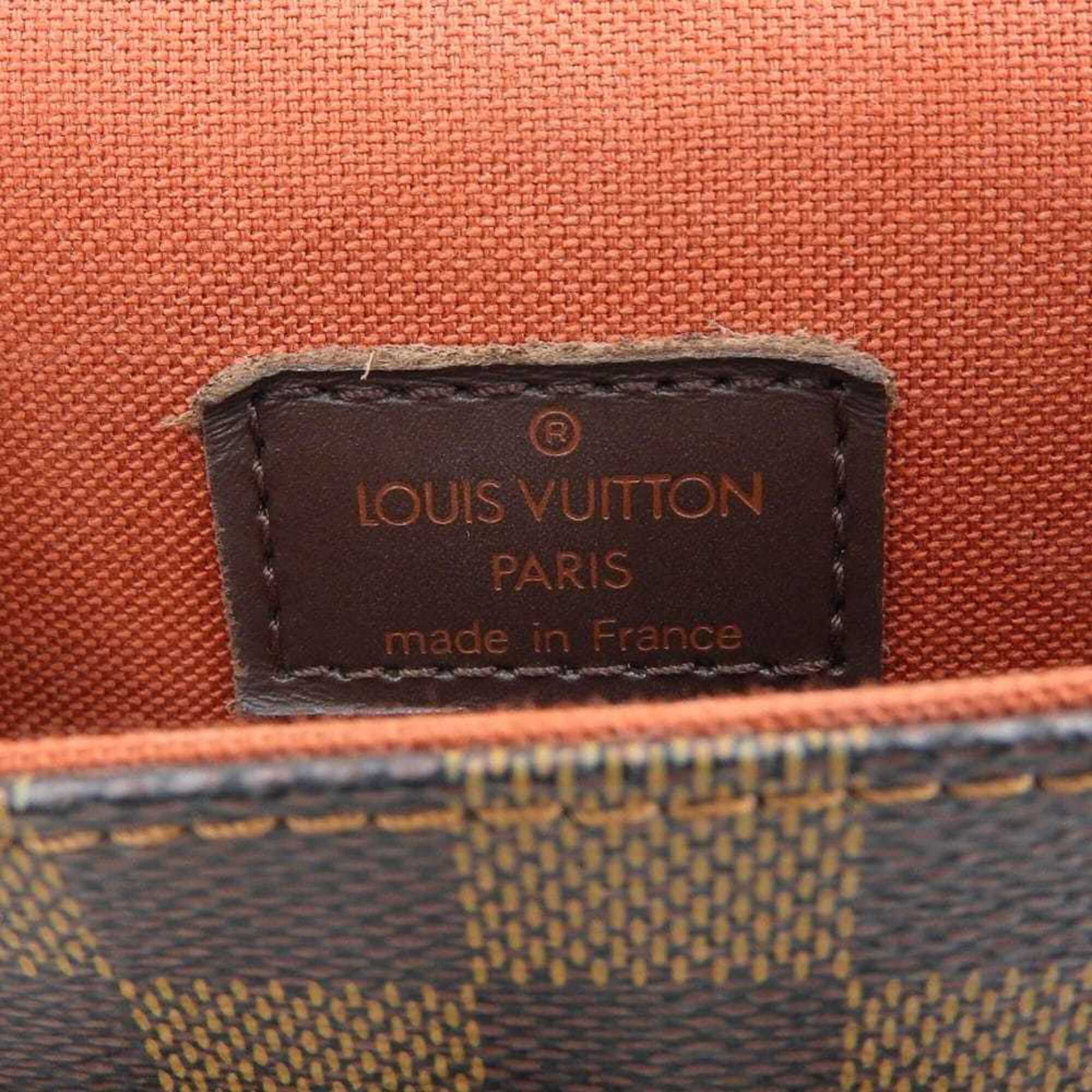 Louis Vuitton Damier Canvas Ebene Pvc Shoulder Bag (Pre-Owned)