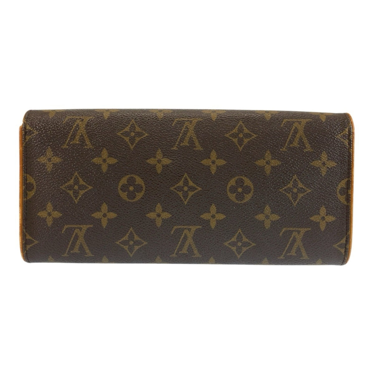 Louis Vuitton Monogram Brown Pvc Leather Pochette Shoulder Bag (Pre-Owned)