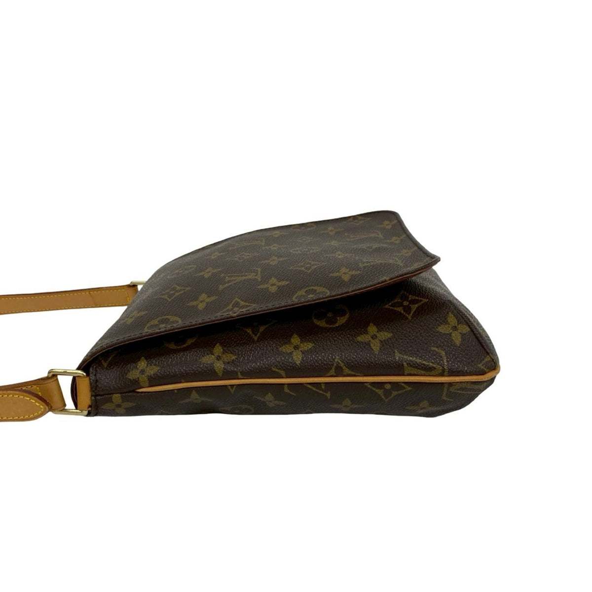 Louis Vuitton Brown Leather Pvc Pochette Shoulder Bag (Pre-Owned)