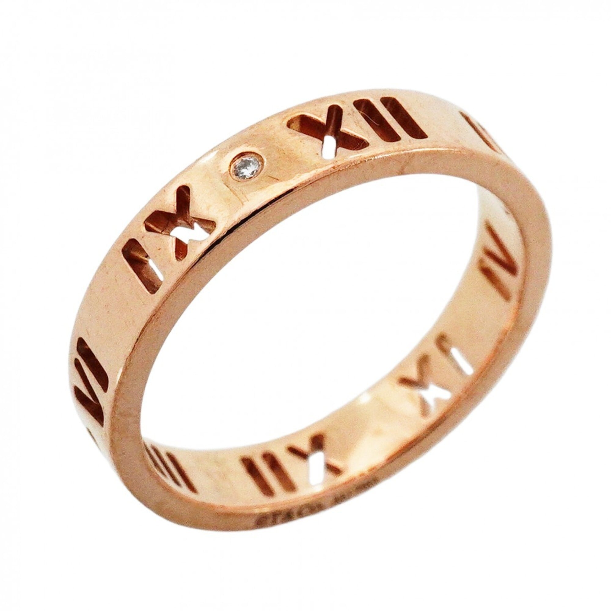 Tiffany Pink Gold (18K) Band Ring (Pre-Owned)