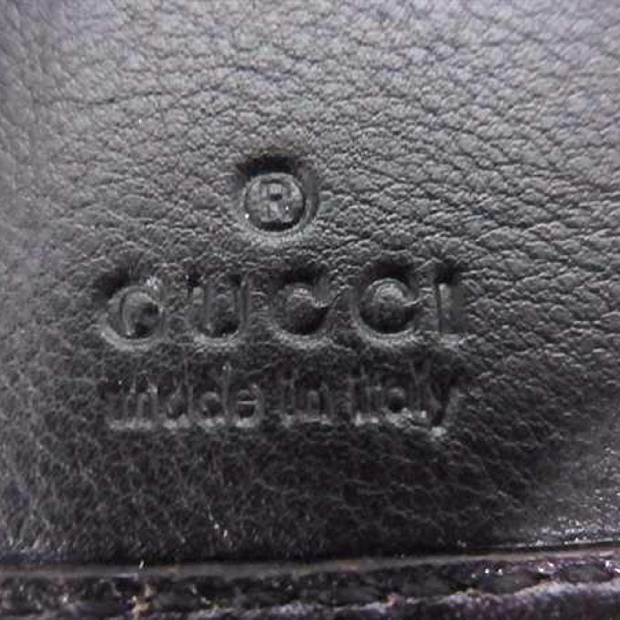 Gucci Brown Leather Wallet (Bi-Fold) (Pre-Owned)