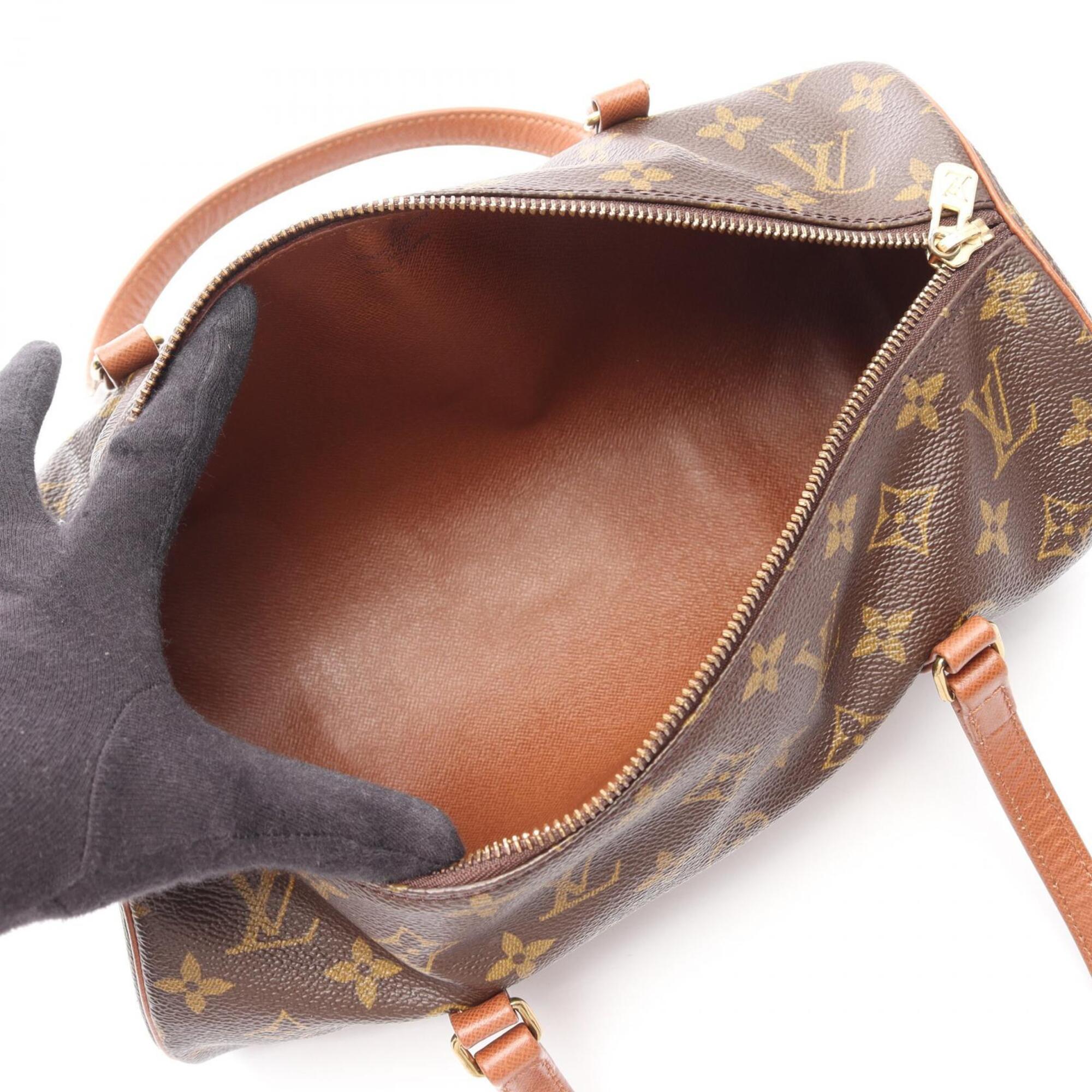 Louis Vuitton Brown Monogram Monogram Leather Handbag (Pre-Owned)