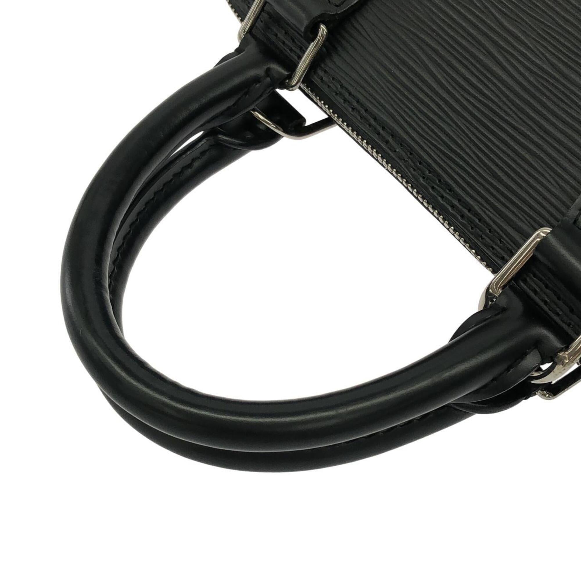 Louis Vuitton Black Leather Handbag (Pre-Owned)