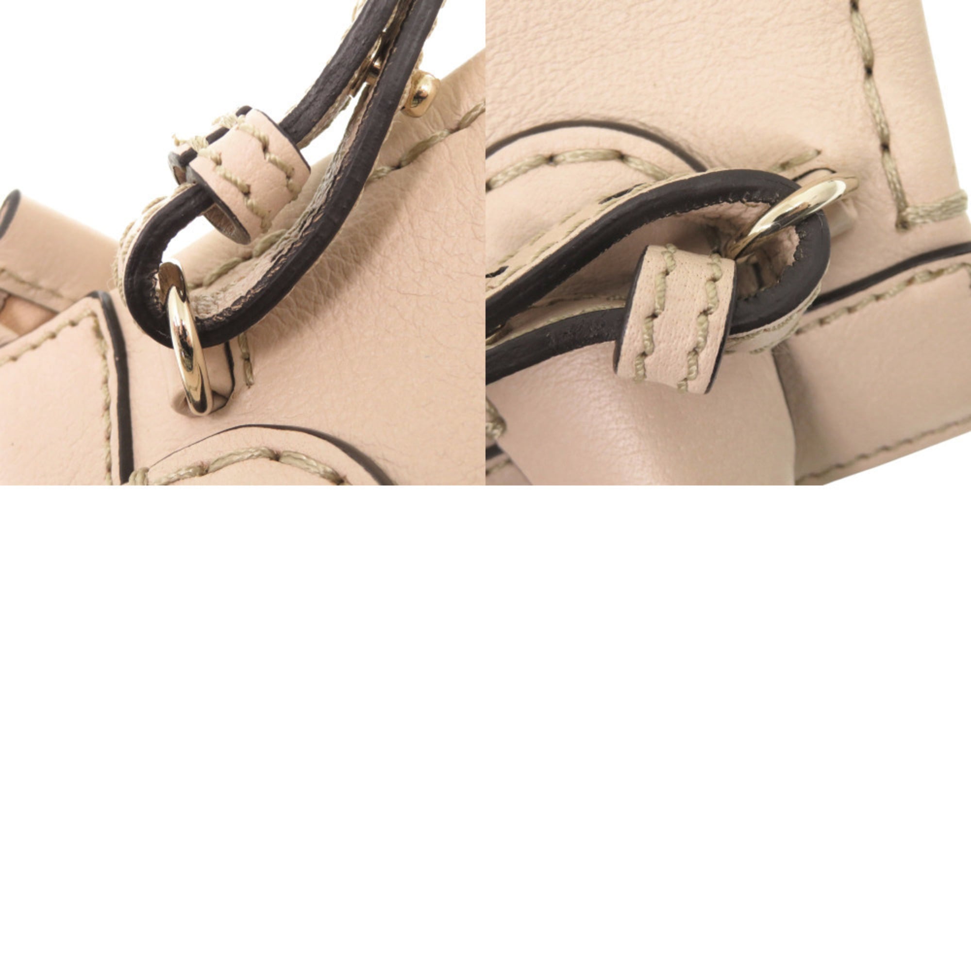 Chloé Pink Leather Handbag Shoulder Bag (Pre-Owned)