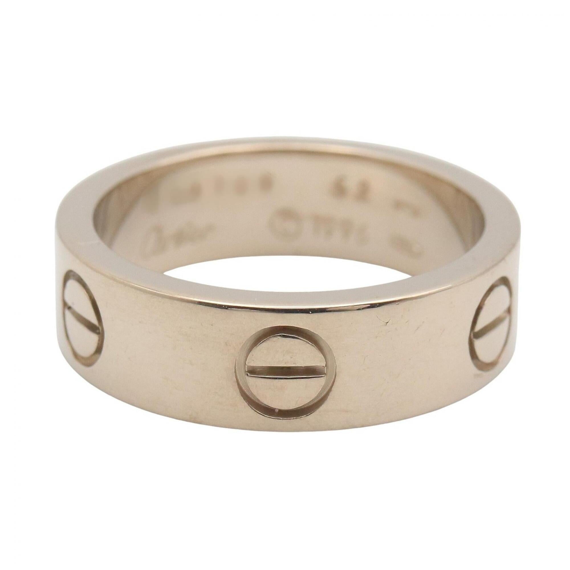 Cartier Silver White Gold (18K) Band Ring (Pre-Owned)