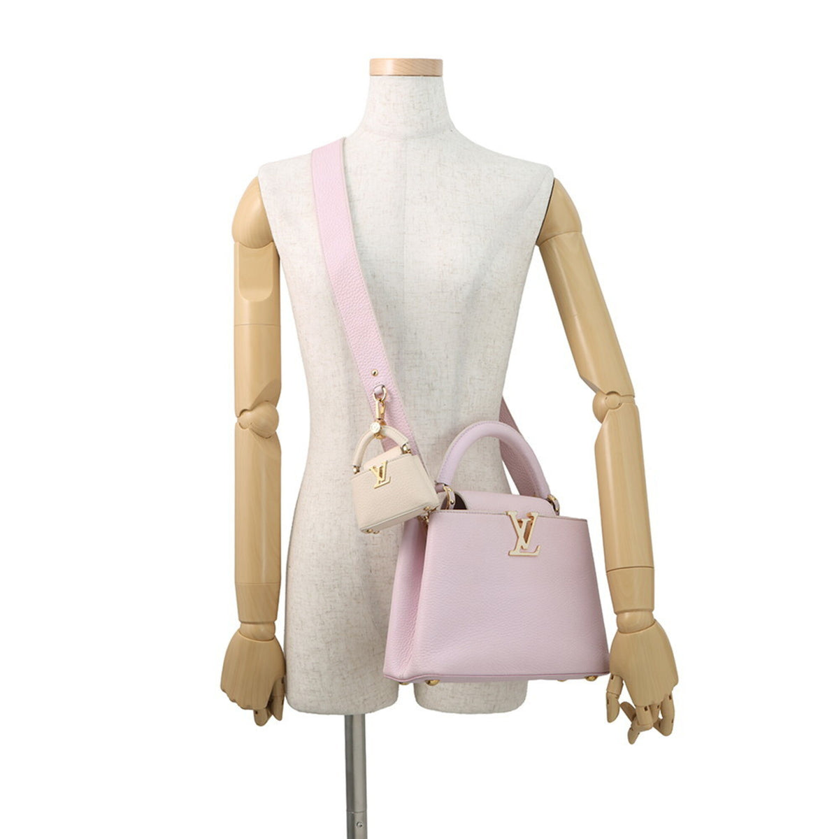 Louis Vuitton White Leather Handbag (Pre-Owned)