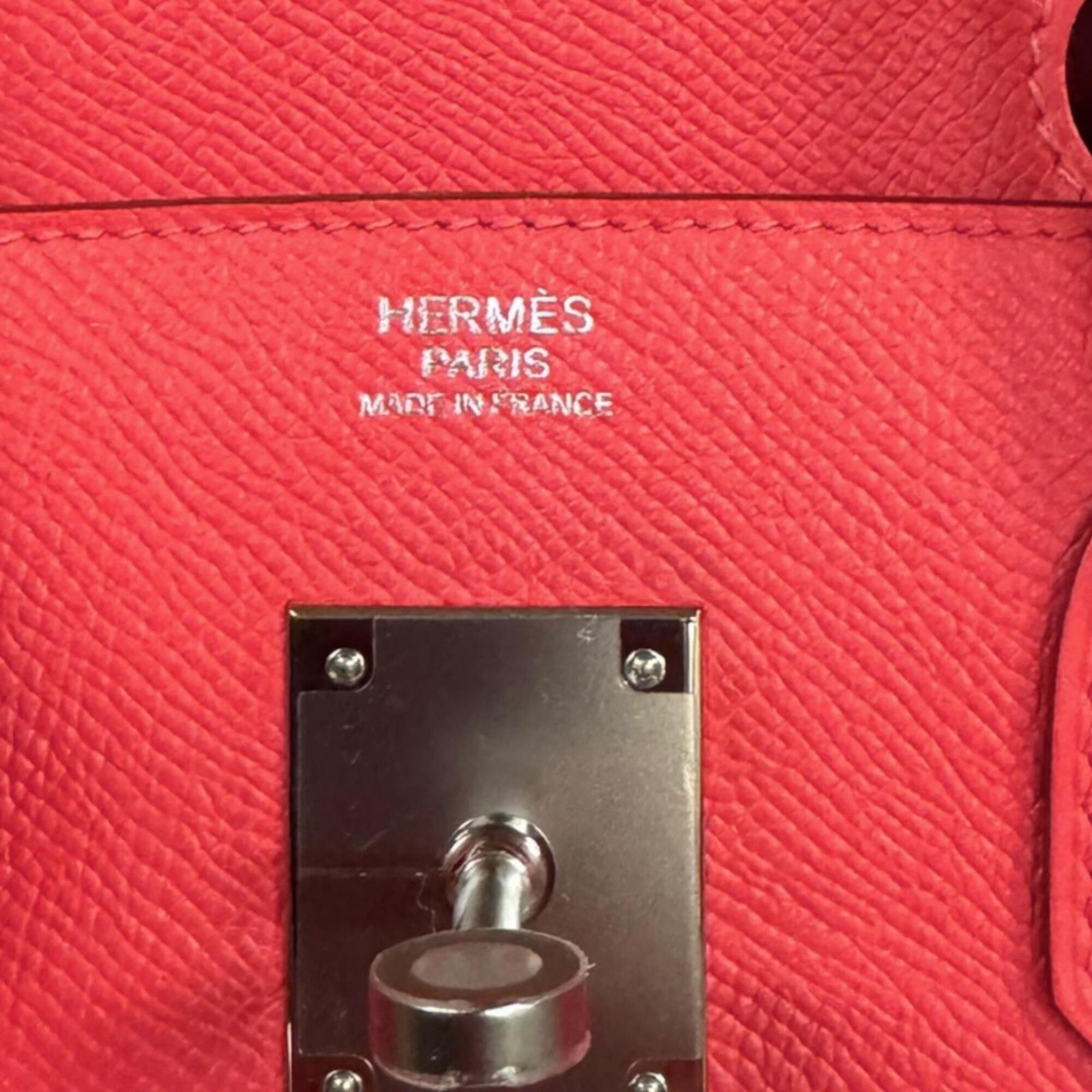 Hermes Pink Epsom Leather Handbag (Pre-Owned)