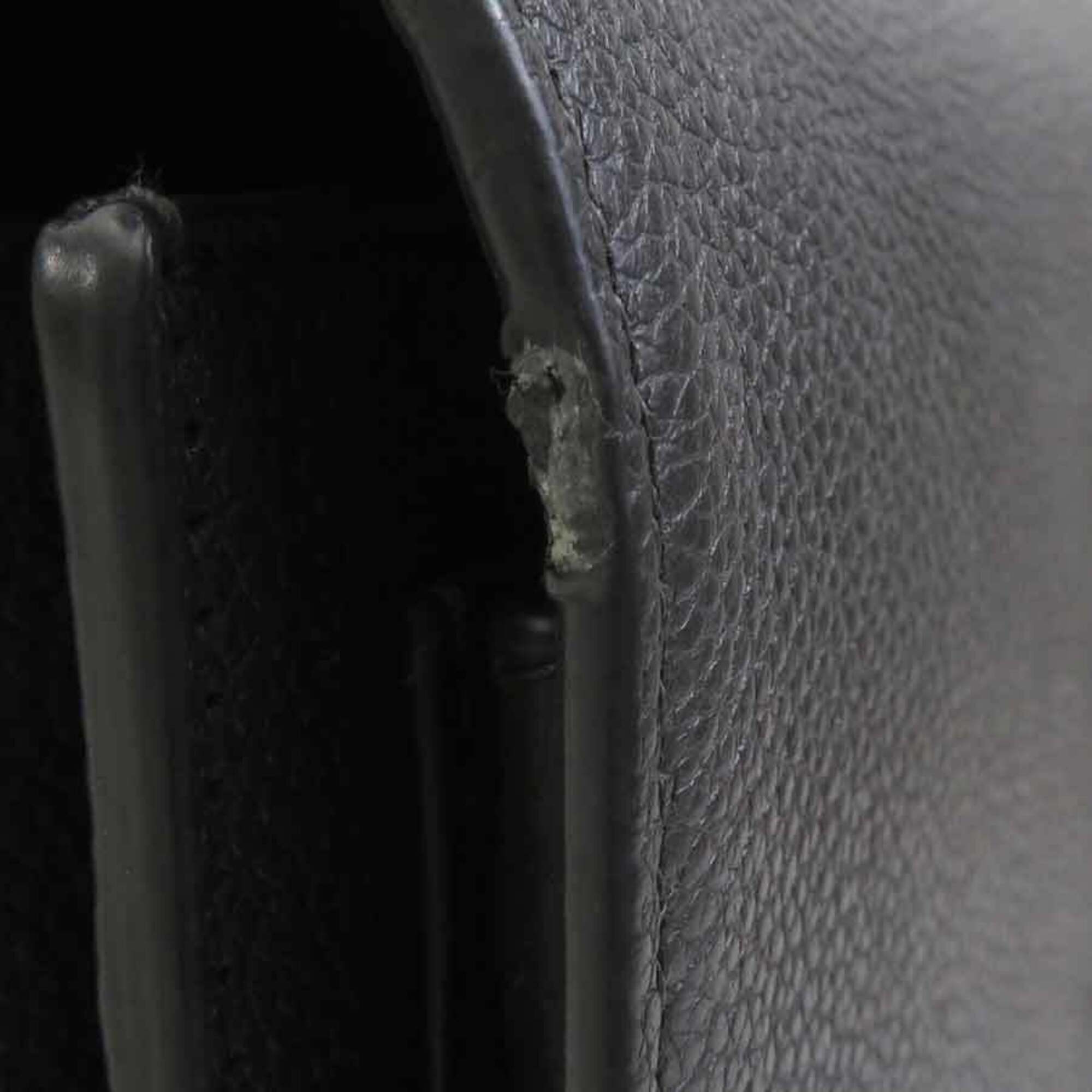 Saint Laurent Gray Leather Shoulder Bag (Pre-Owned)