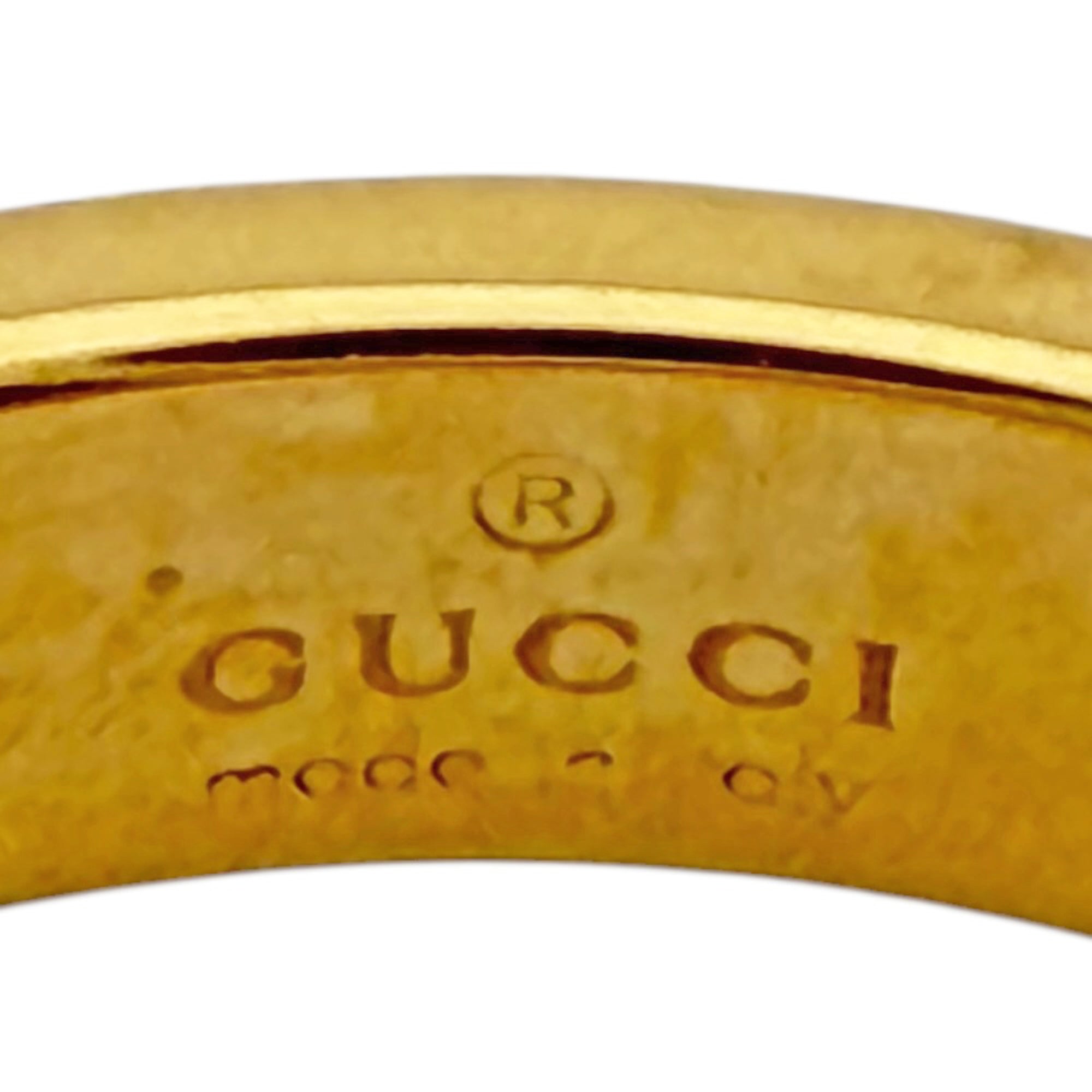 Gucci Yellow Gold Yellow Gold (18K) Band Ring (Pre-Owned)
