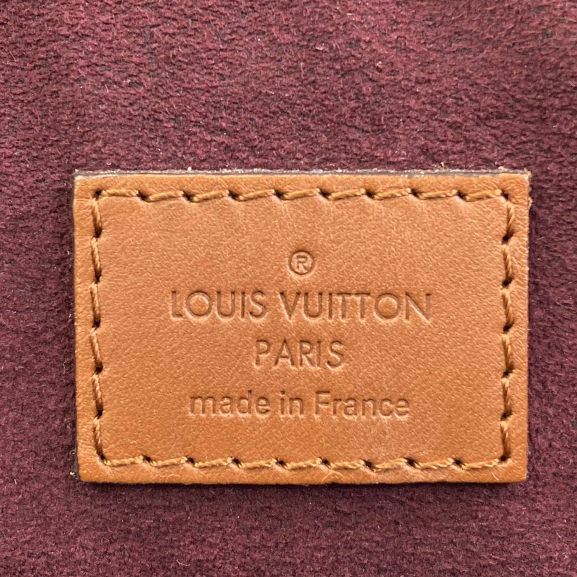 Louis Vuitton Damier Damier Canvas Ebene Damier Canvas Handbag (Pre-Owned)