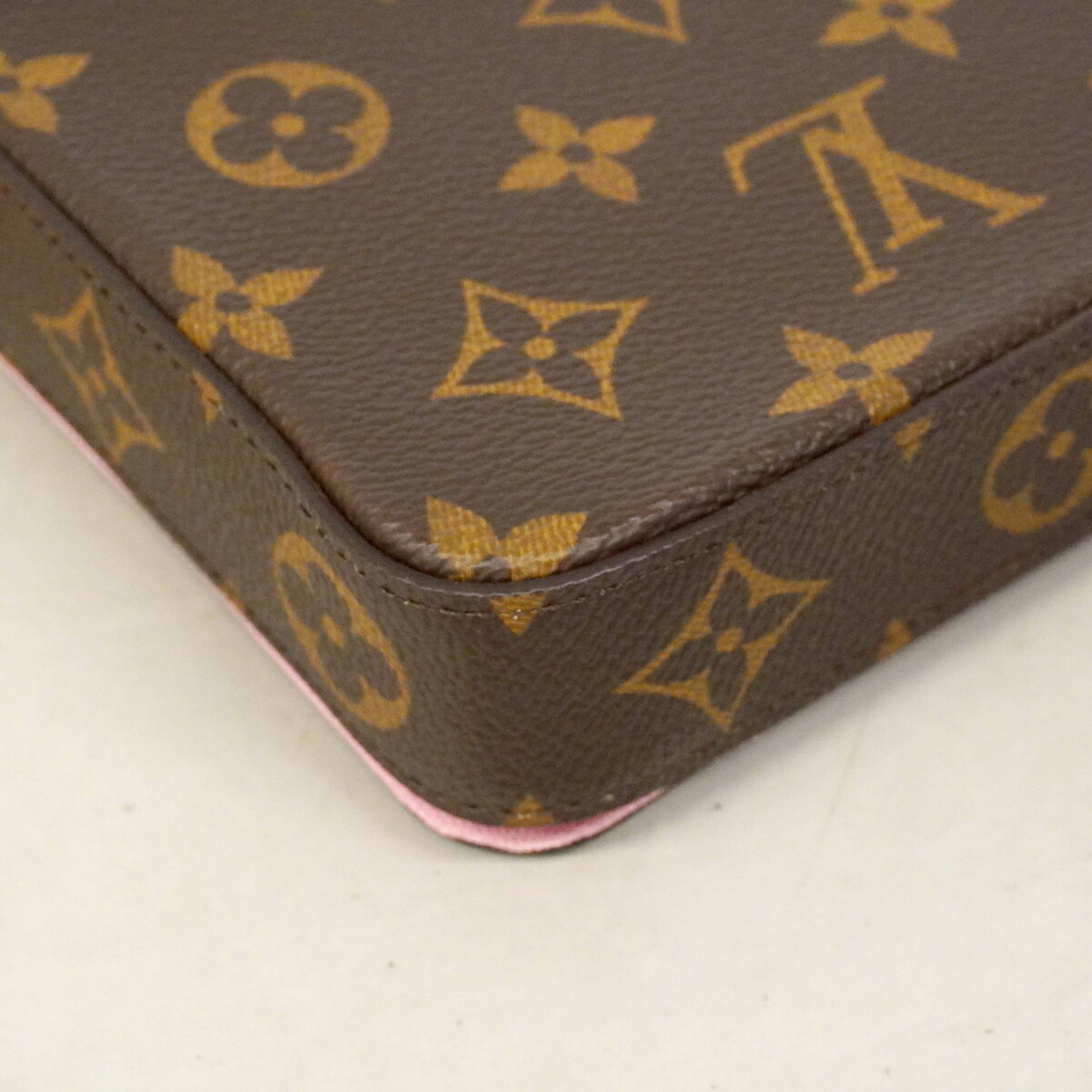 Louis Vuitton Brown Chain/Shoulder Wallet (Pre-Owned)