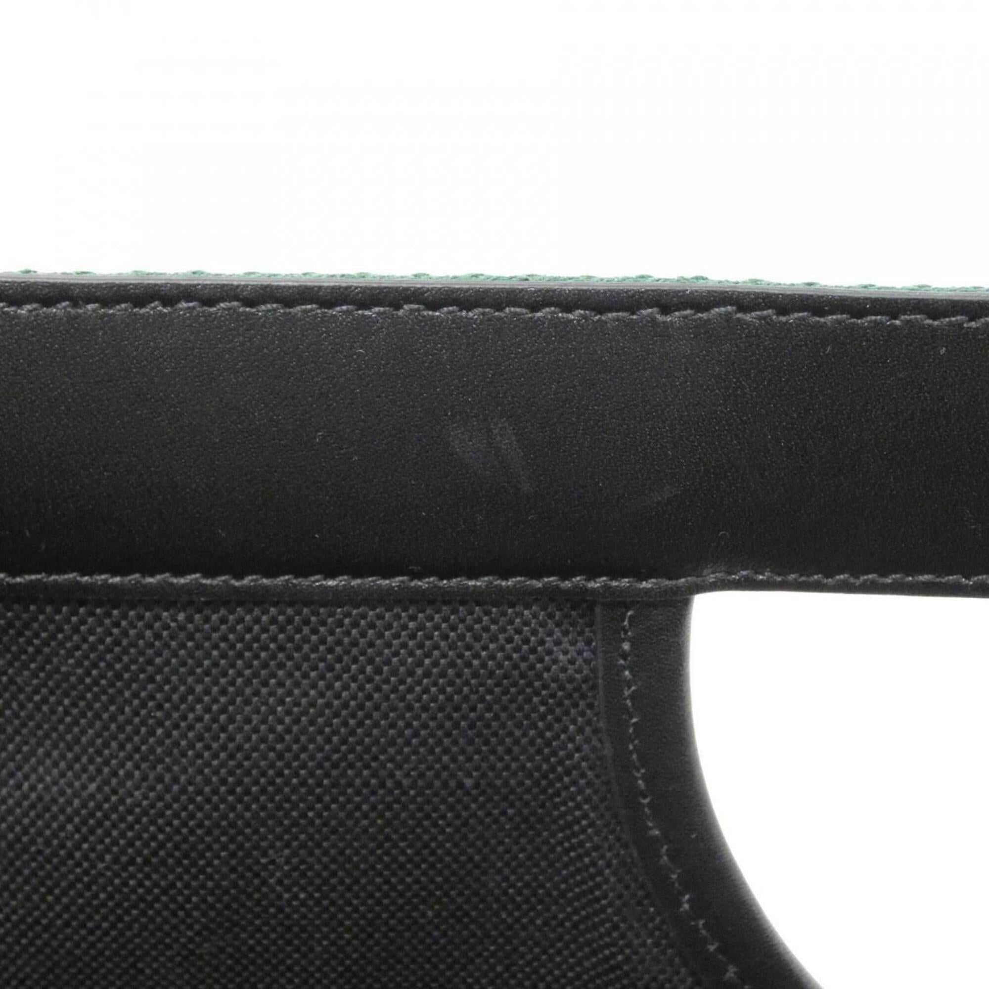 Gucci Ophidia Black Leather Handbag Pouch (Pre-Owned)