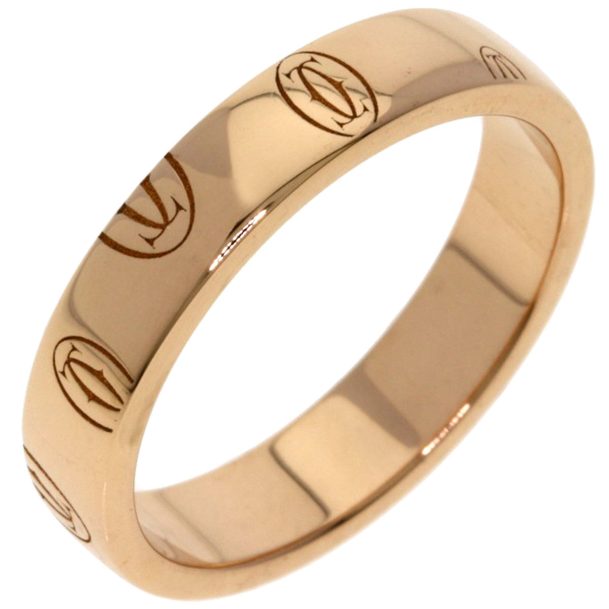 Cartier Happy Birthday Pink Gold (18K) Band Ring (Pre-Owned)