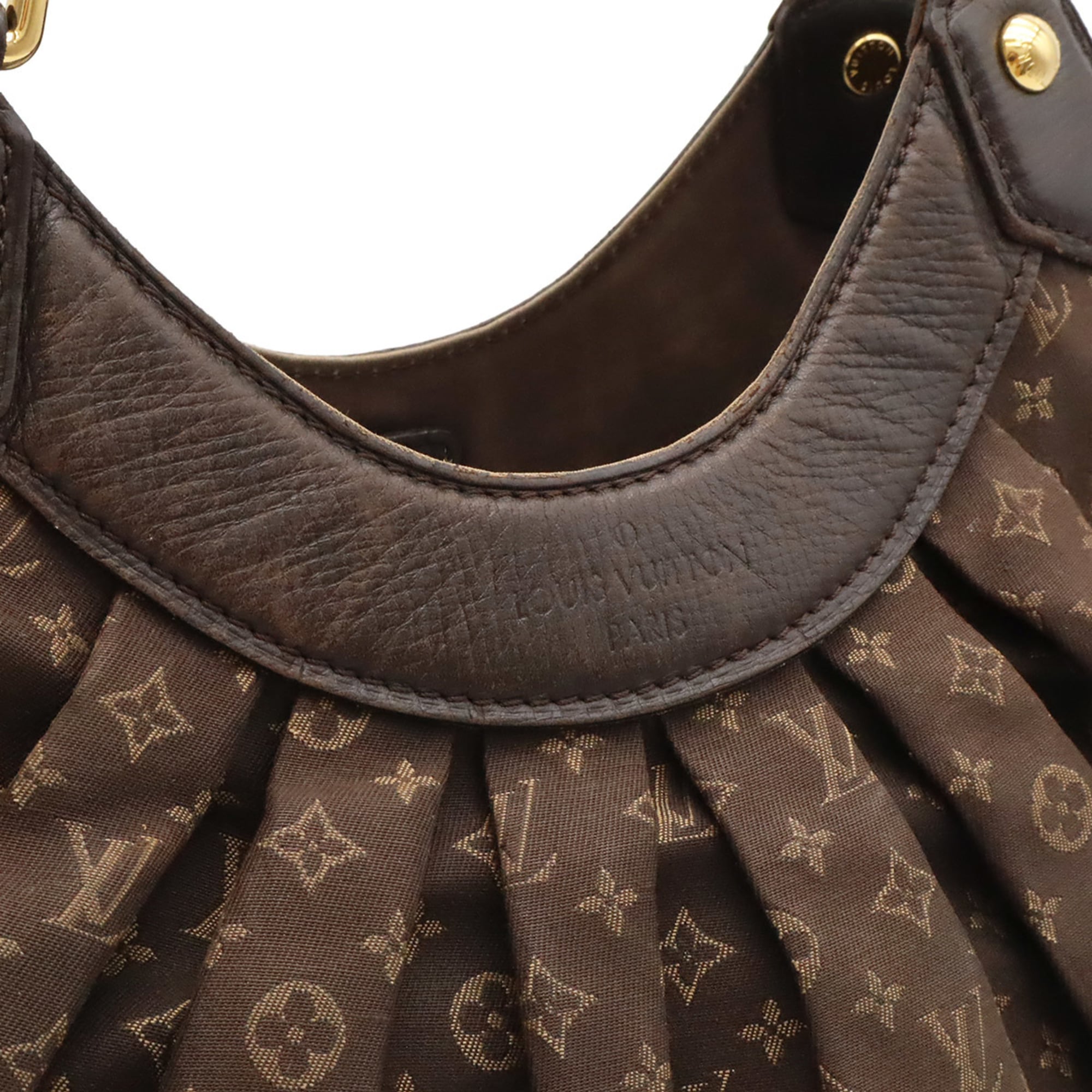 Louis Vuitton Monogram Idylle Fusain Canvas Leather Shoulder Bag Tote Bag (Pre-Owned)