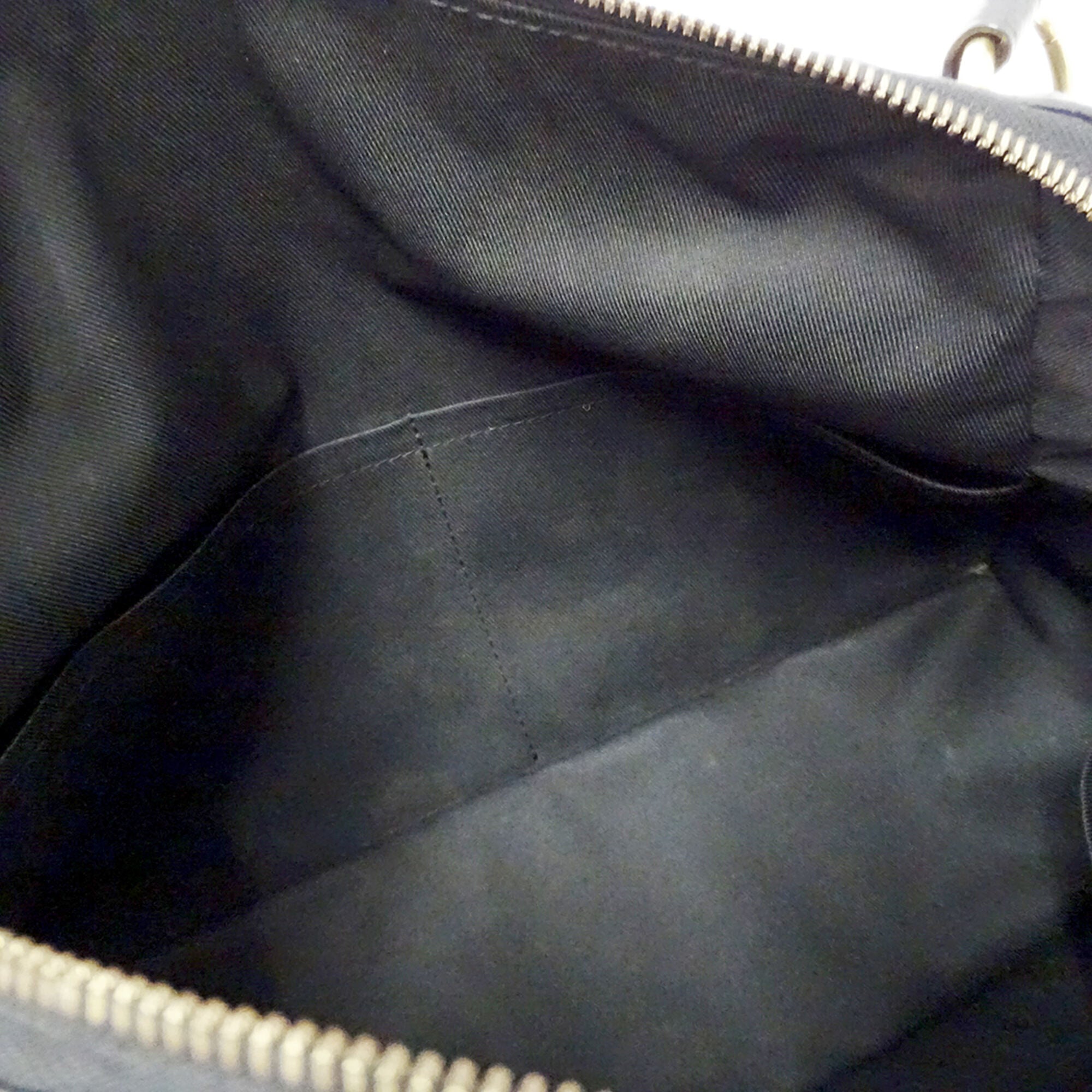 Louis Vuitton Black Galle Monogram Noir Monogram Empreinte Handbag Shoulder Bag (Pre-Owned)