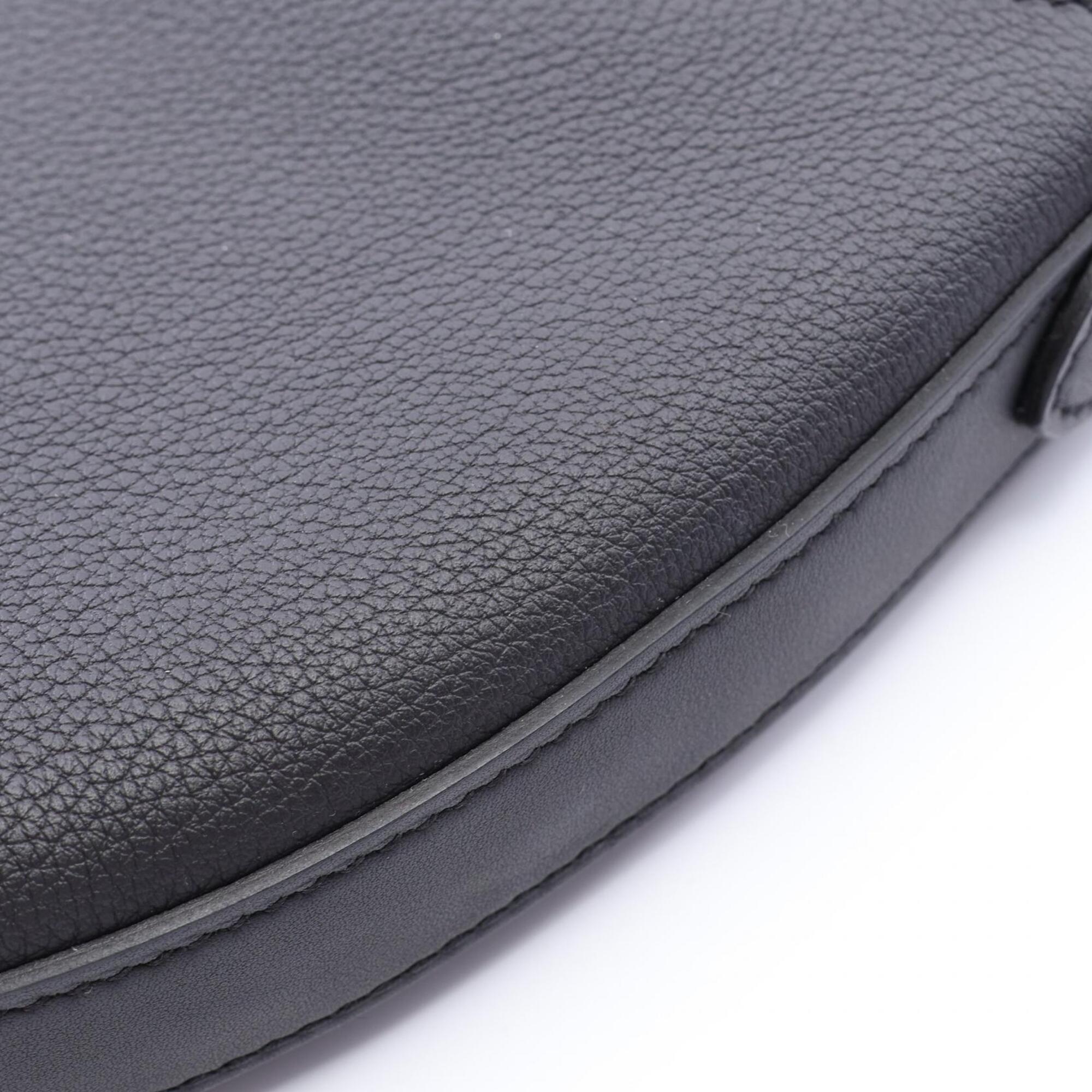 Hermes Black Togo Leather Leather Swift Leather Handbag Shoulder Bag (Pre-Owned)