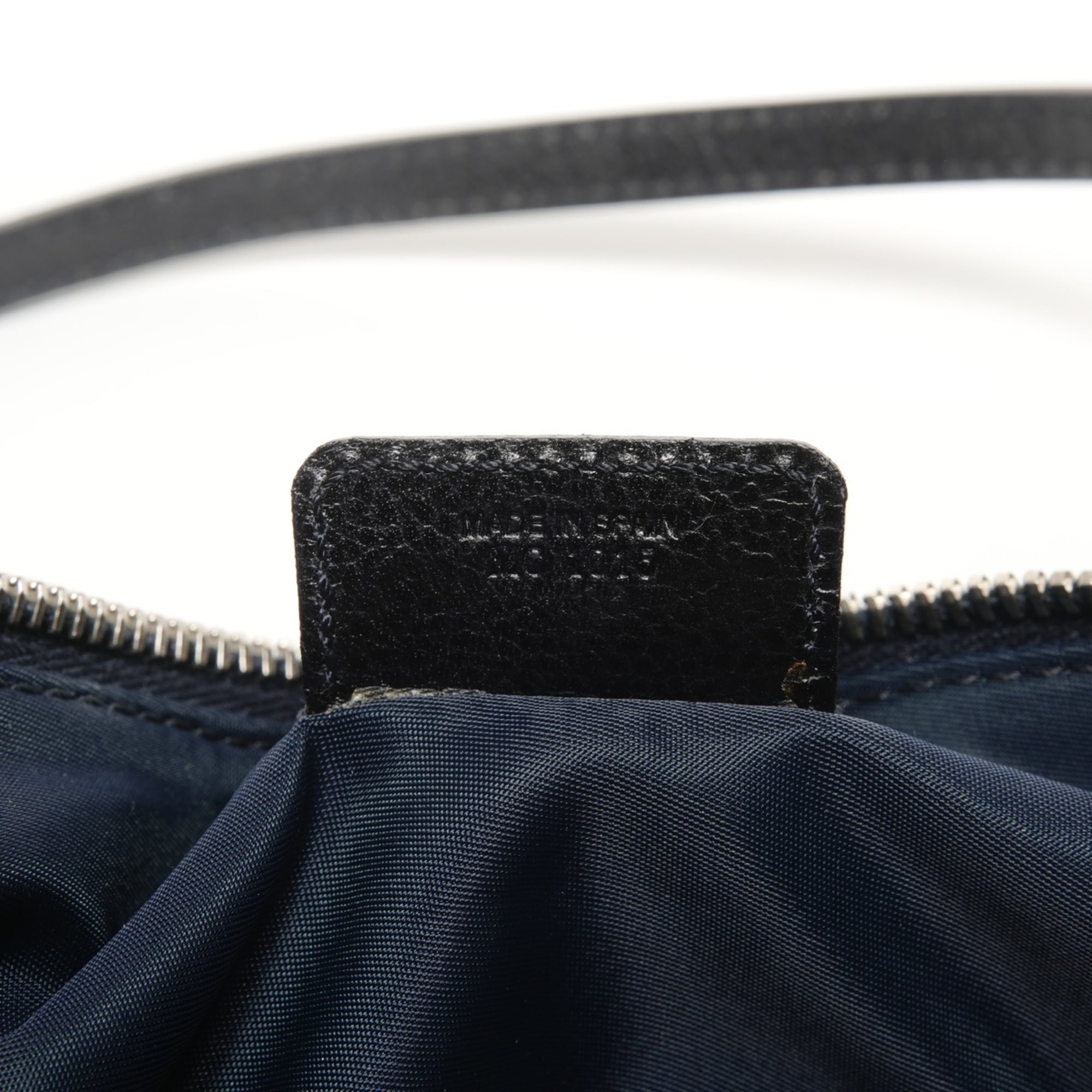 Christian Dior Navy Saddle Bag Shoulder Bag (Pre-Owned)