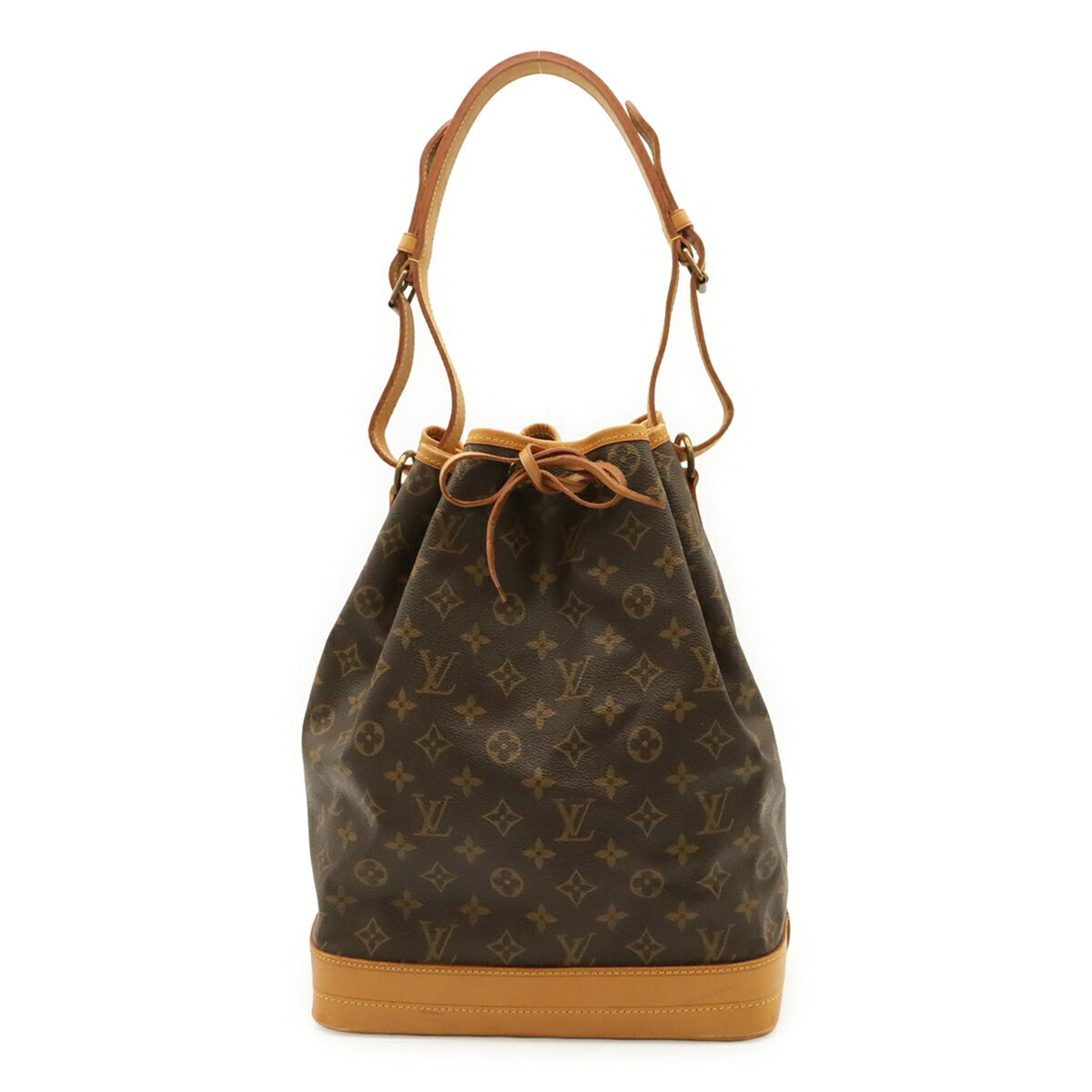 Louis Vuitton Brown Monogram Canvas Pvc Coated Canvas Shoulder Bag (Pre-Owned)