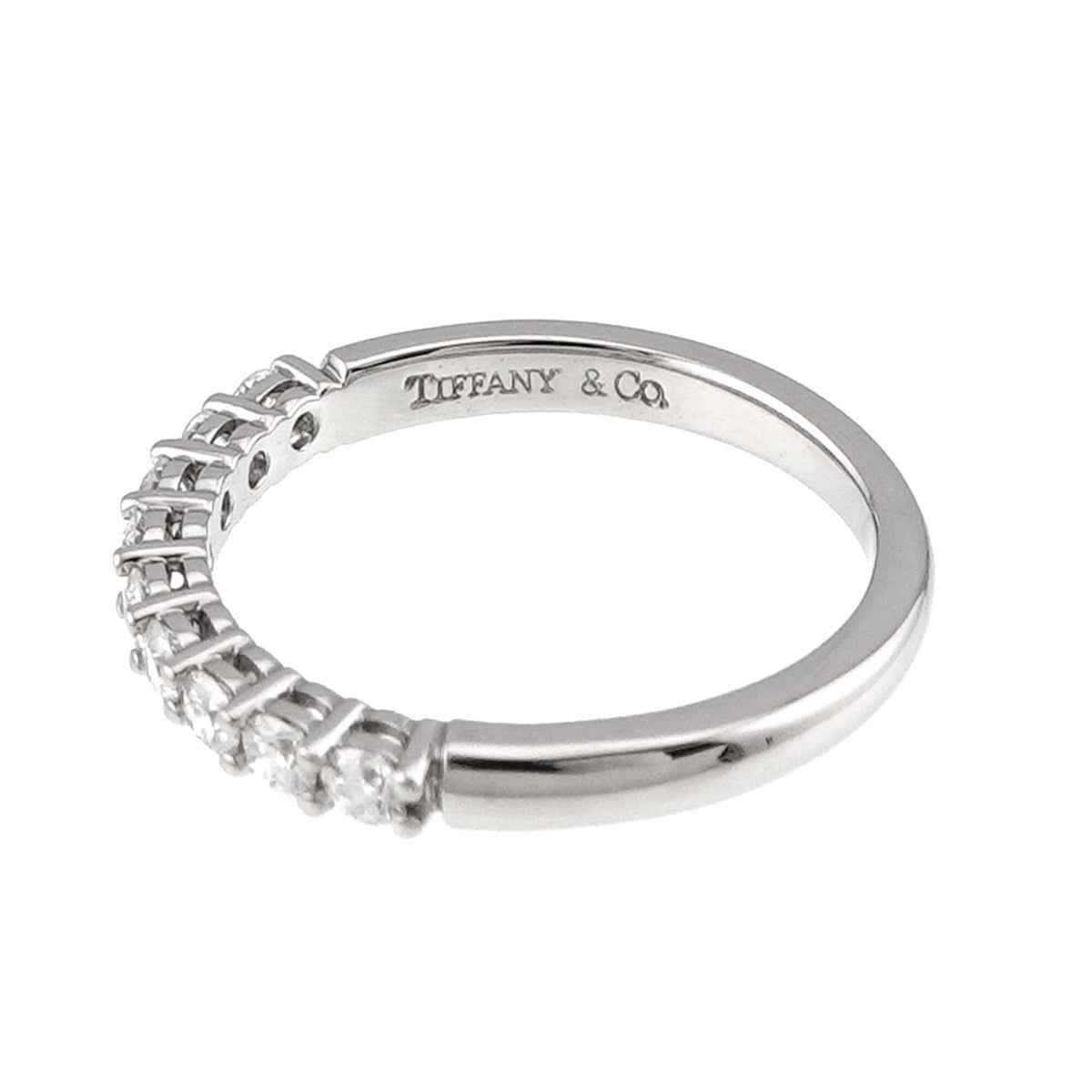 Tiffany Platinum 950 Band Ring (Pre-Owned)