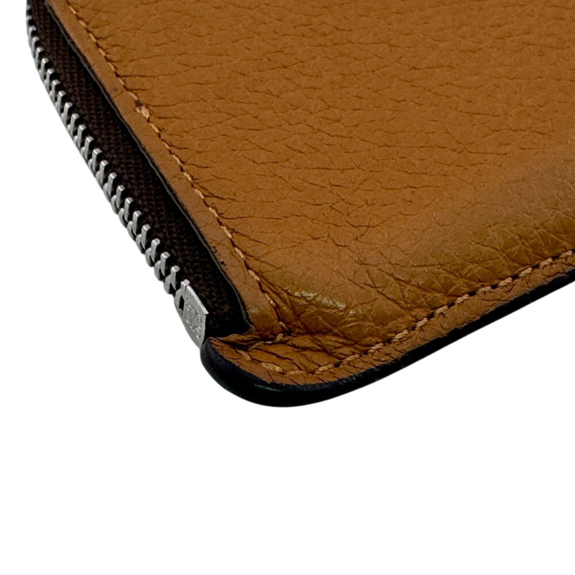 Loewe Brown Leather Coin Purse/Coin Case (Pre-Owned)