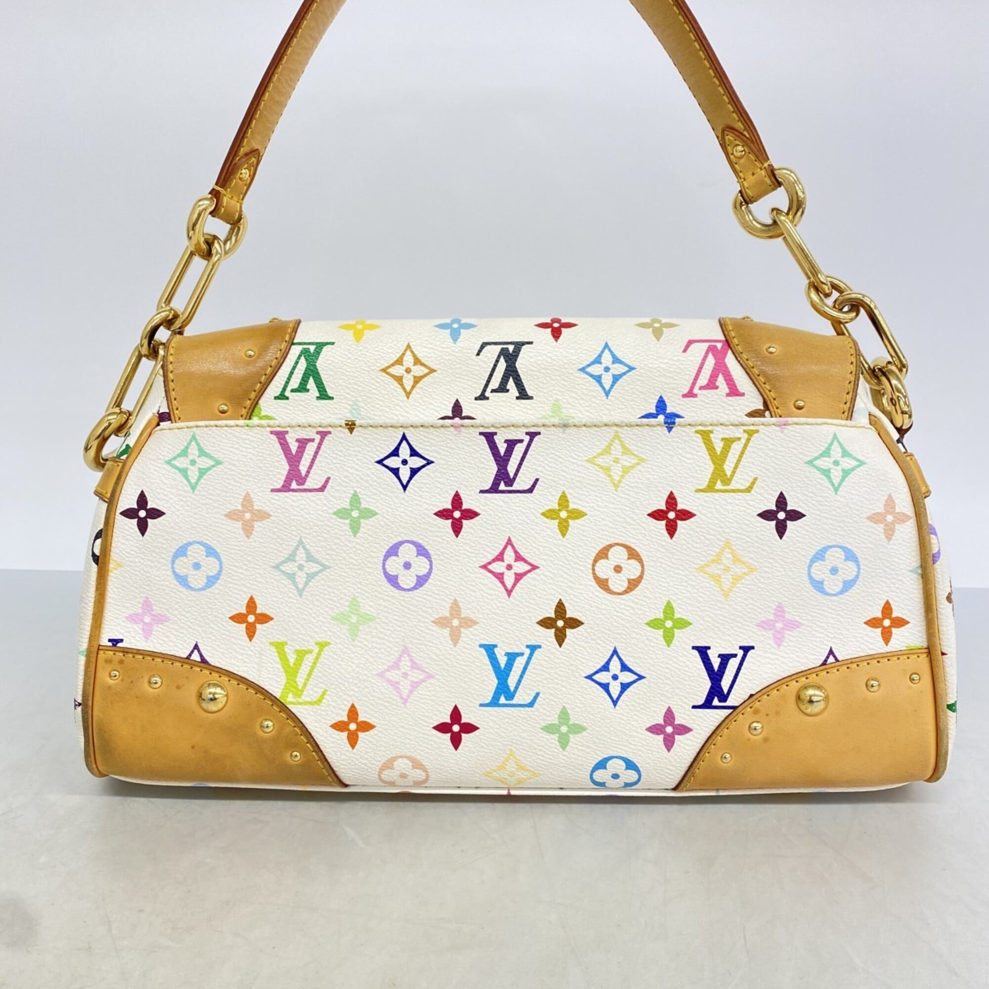 Louis Vuitton Blanc Shoulder Bag (Pre-Owned)