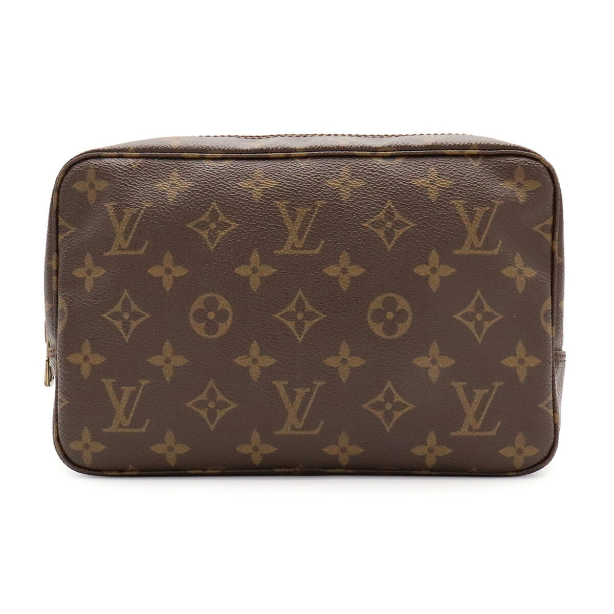 Louis Vuitton Brown Monogram Monogram Clutch Bag Handbag Pouch (Pre-Owned)