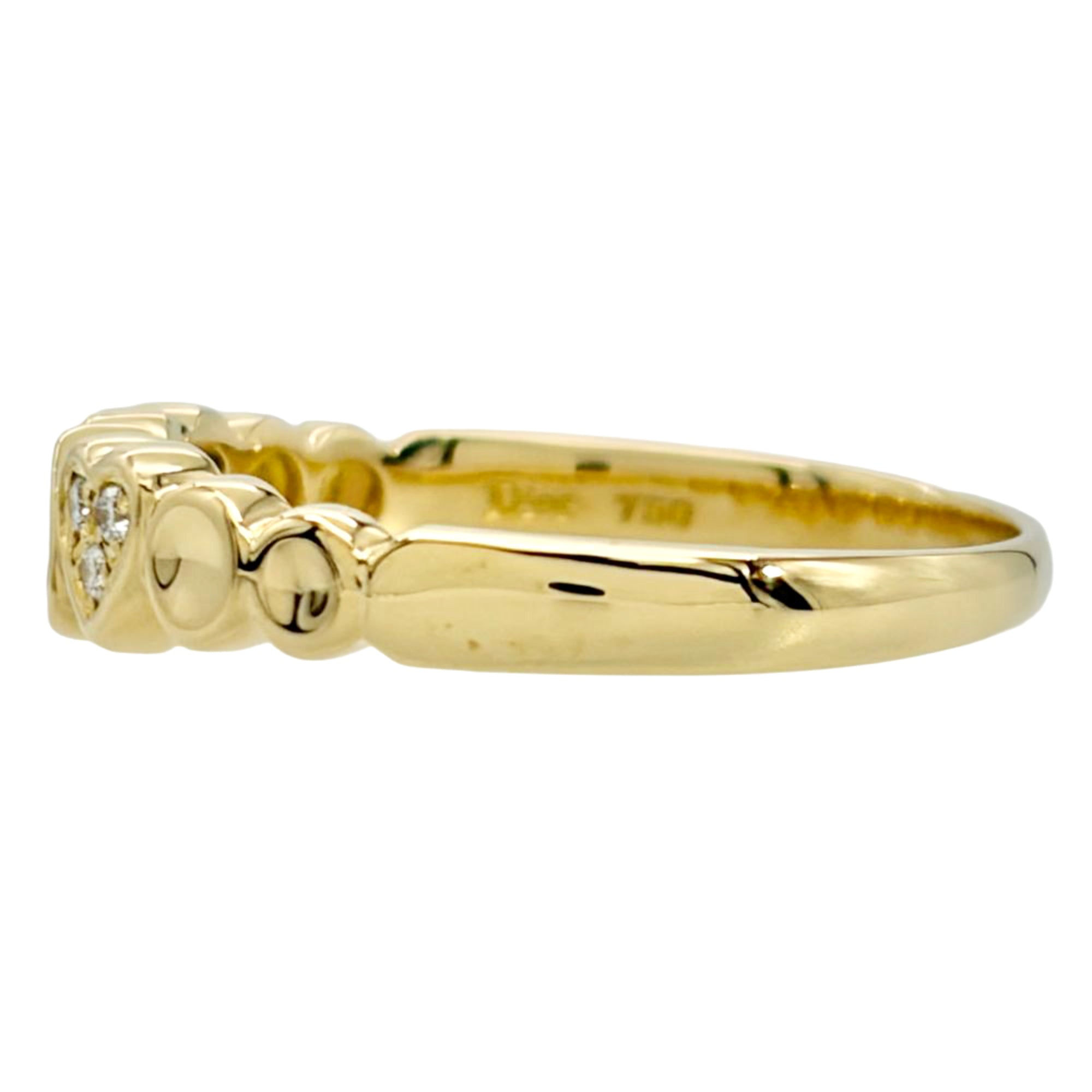 Christian Dior Yellow Gold Yellow Gold (18K) Band Ring (Pre-Owned)