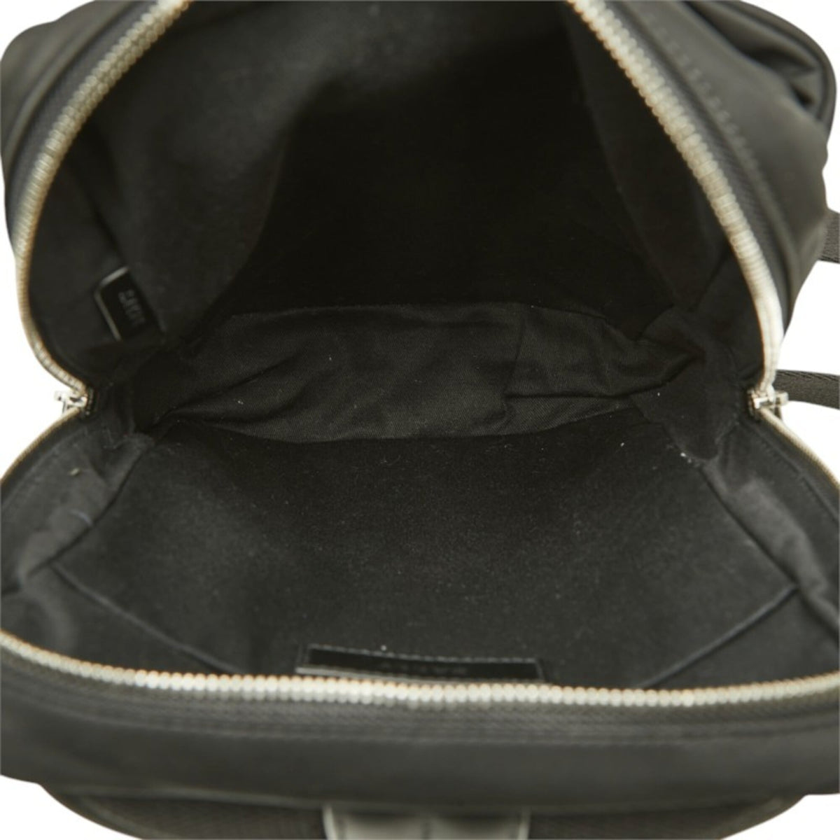 Bally Black Nylon Handbag Sling Bag (Pre-Owned)