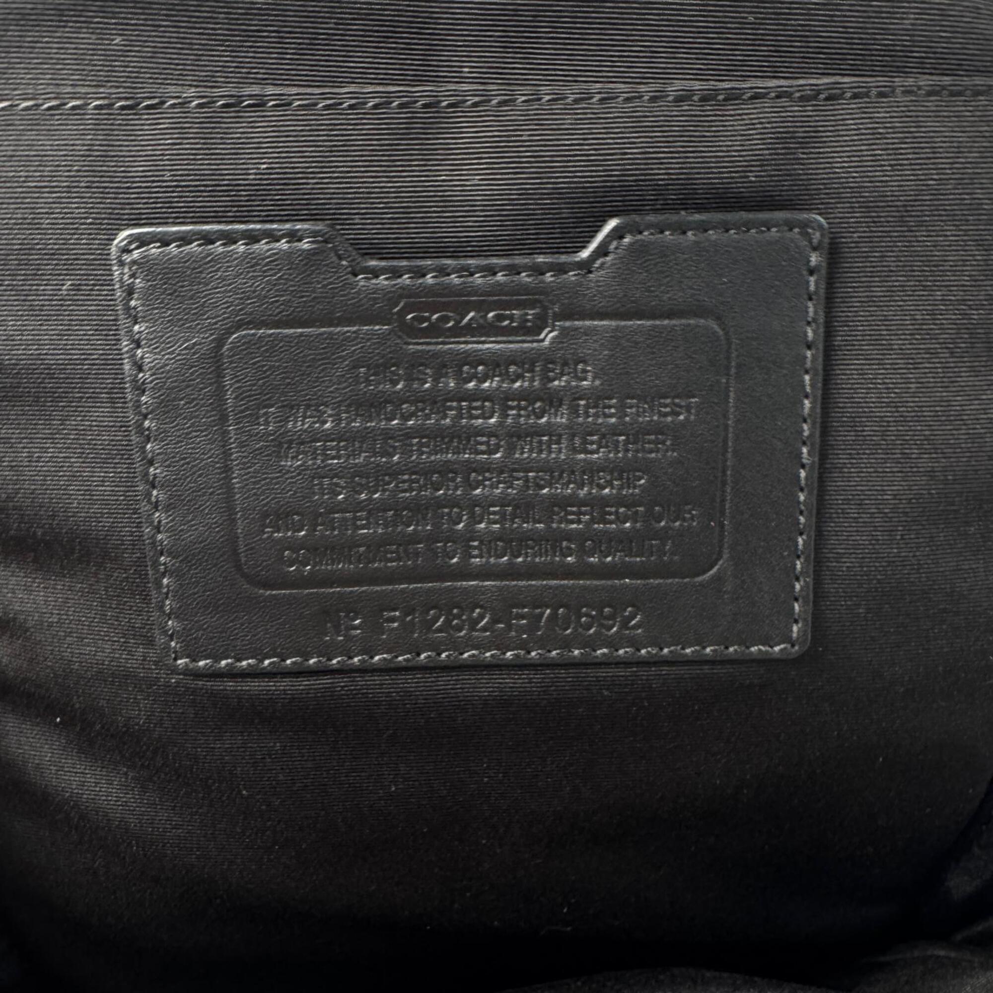 Coach Black Nylon Sling Bag (Pre-Owned)