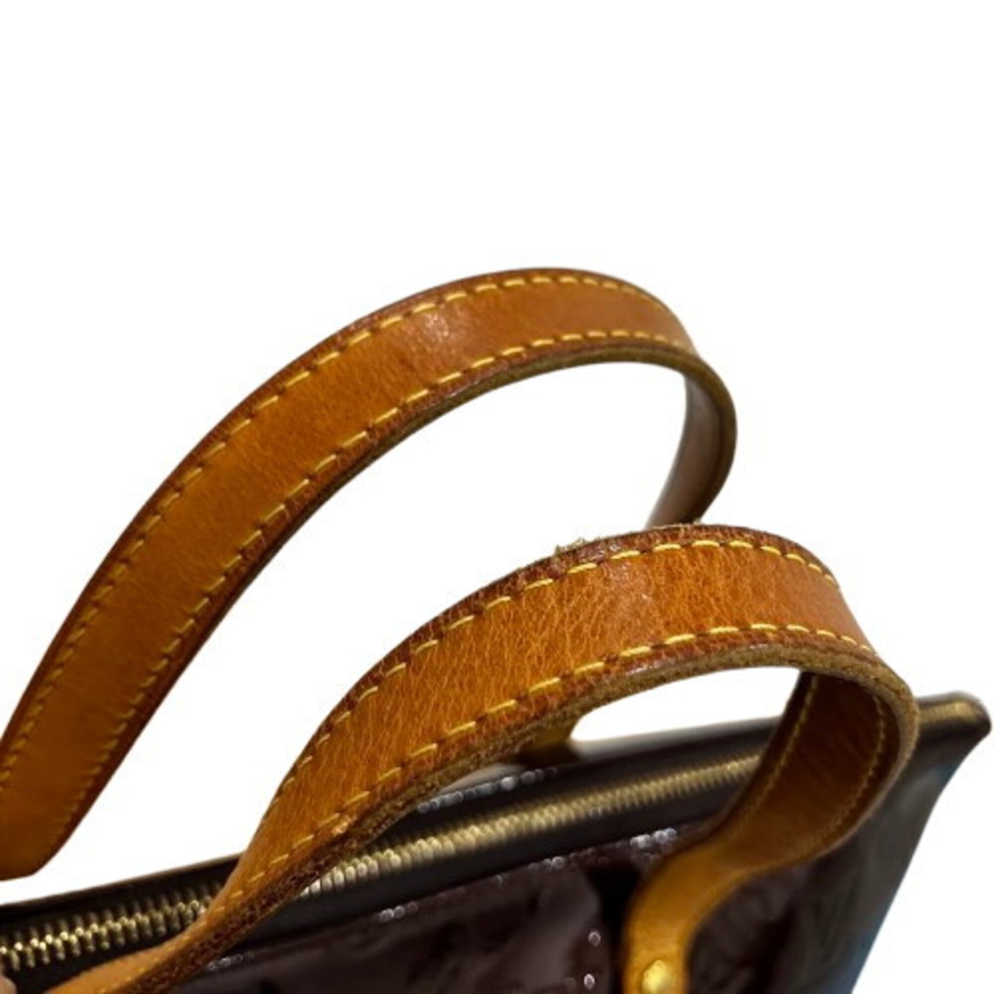Louis Vuitton Amarante Leather Handbag (Pre-Owned)