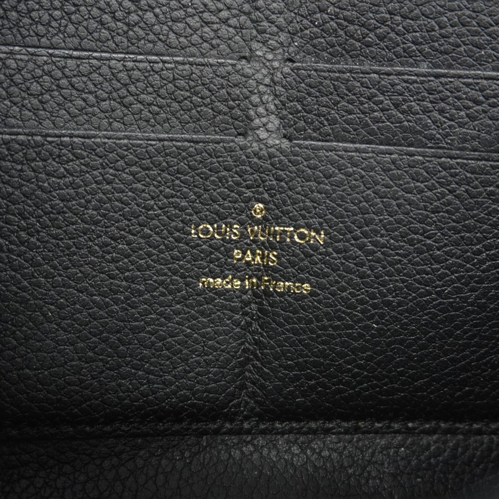 Louis Vuitton Noir Long Wallet (Bi-Fold) (Pre-Owned)