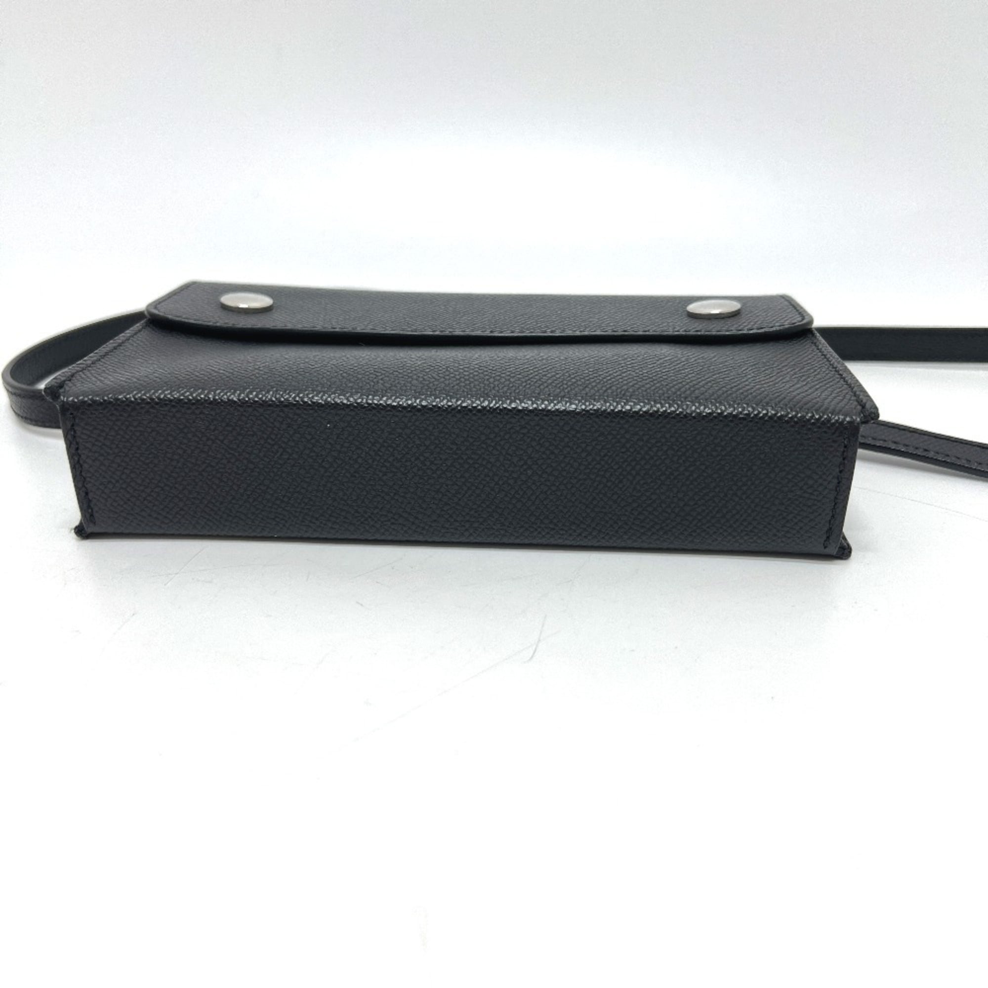 Hermes Black Epsom Leather Shoulder Bag (Pre-Owned)