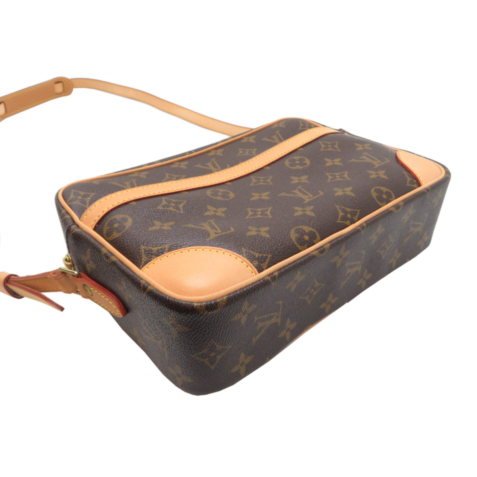 Louis Vuitton Brown Monogram Shoulder Bag (Pre-Owned)