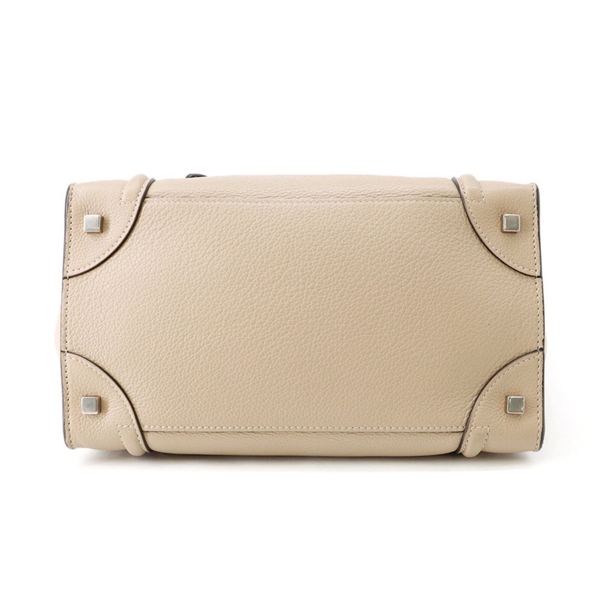 Celine Beige Leather Handbag (Pre-Owned)