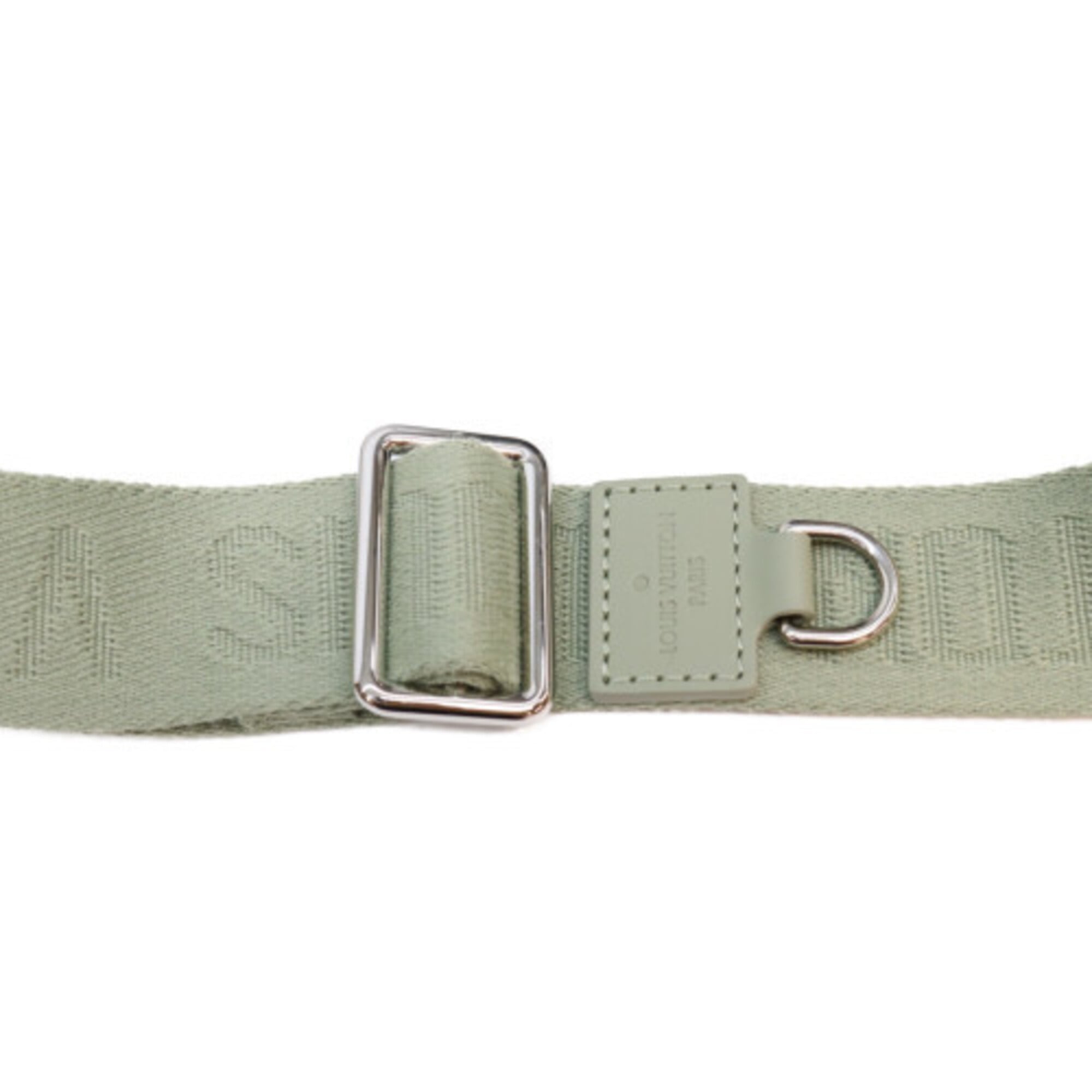 Louis Vuitton Green Khaki Monogram Boston Bag (Pre-Owned)