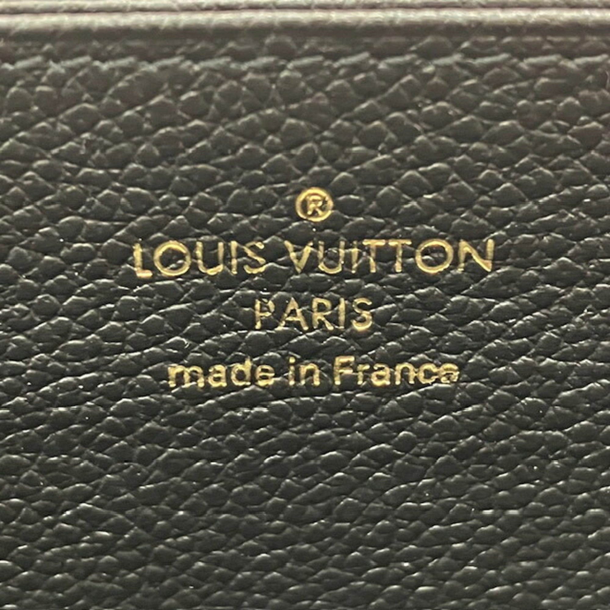 Louis Vuitton Noir Monogram Empreinte Long Wallet (Bi-Fold) (Pre-Owned)