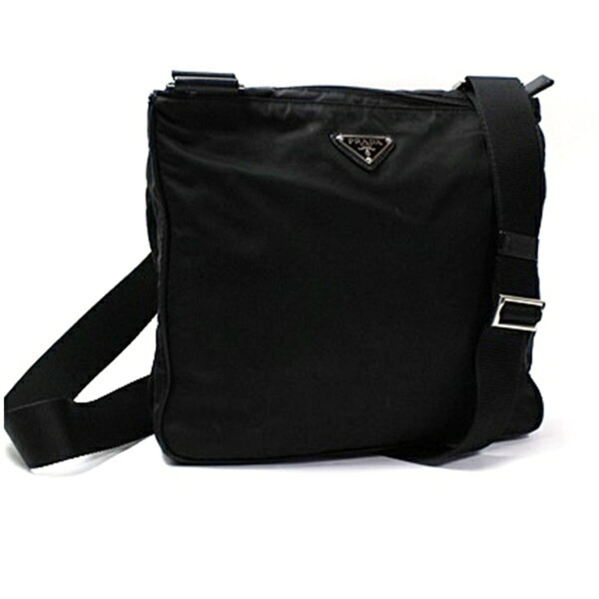 Prada Black Nylon Shoulder Bag (Pre-Owned)
