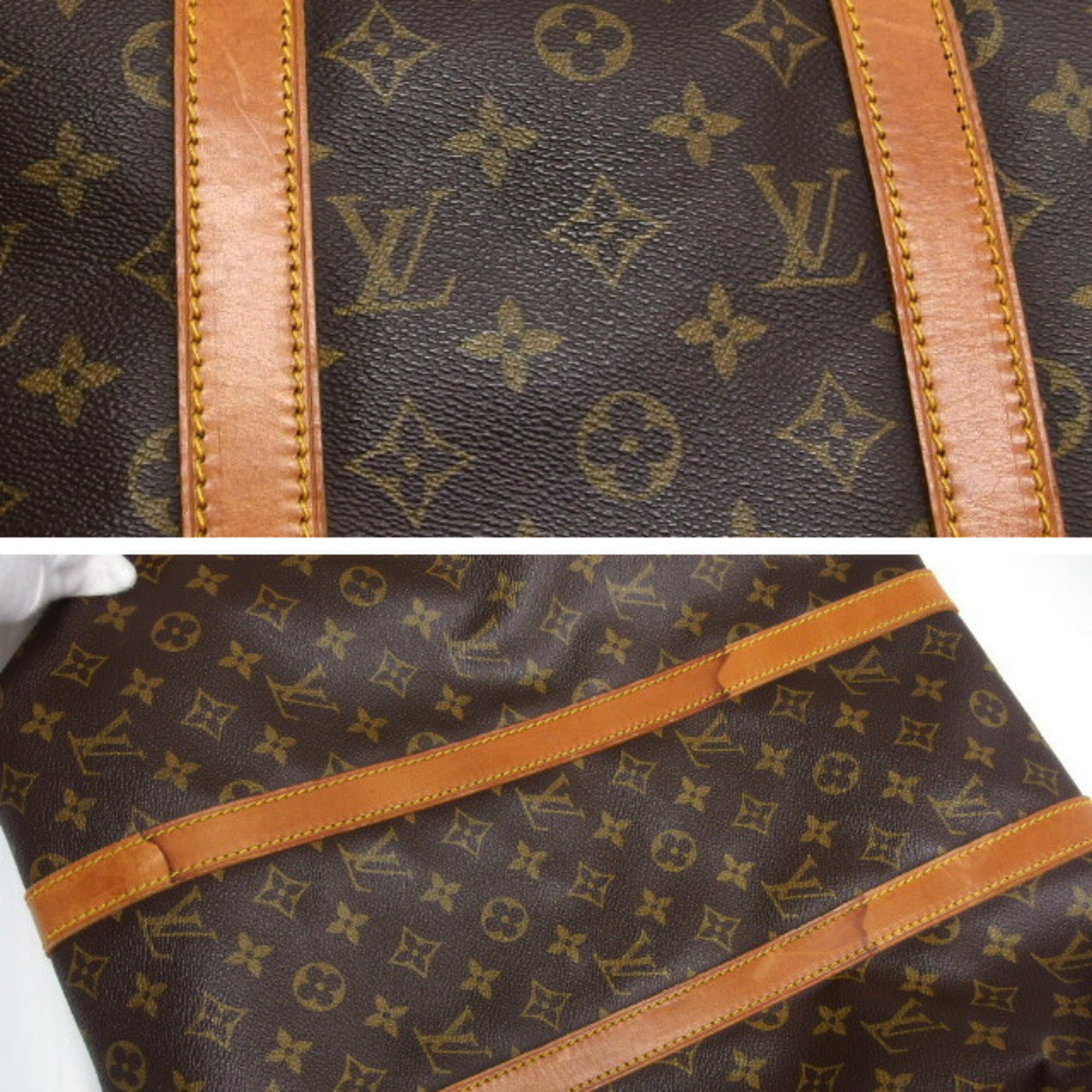Louis Vuitton Monogram Gold Monogram Boston Bag (Pre-Owned)