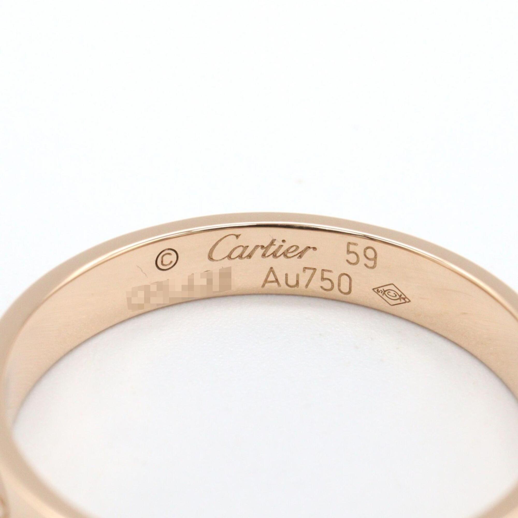 Cartier Gold Pink Gold (18K) Band Ring (Pre-Owned)